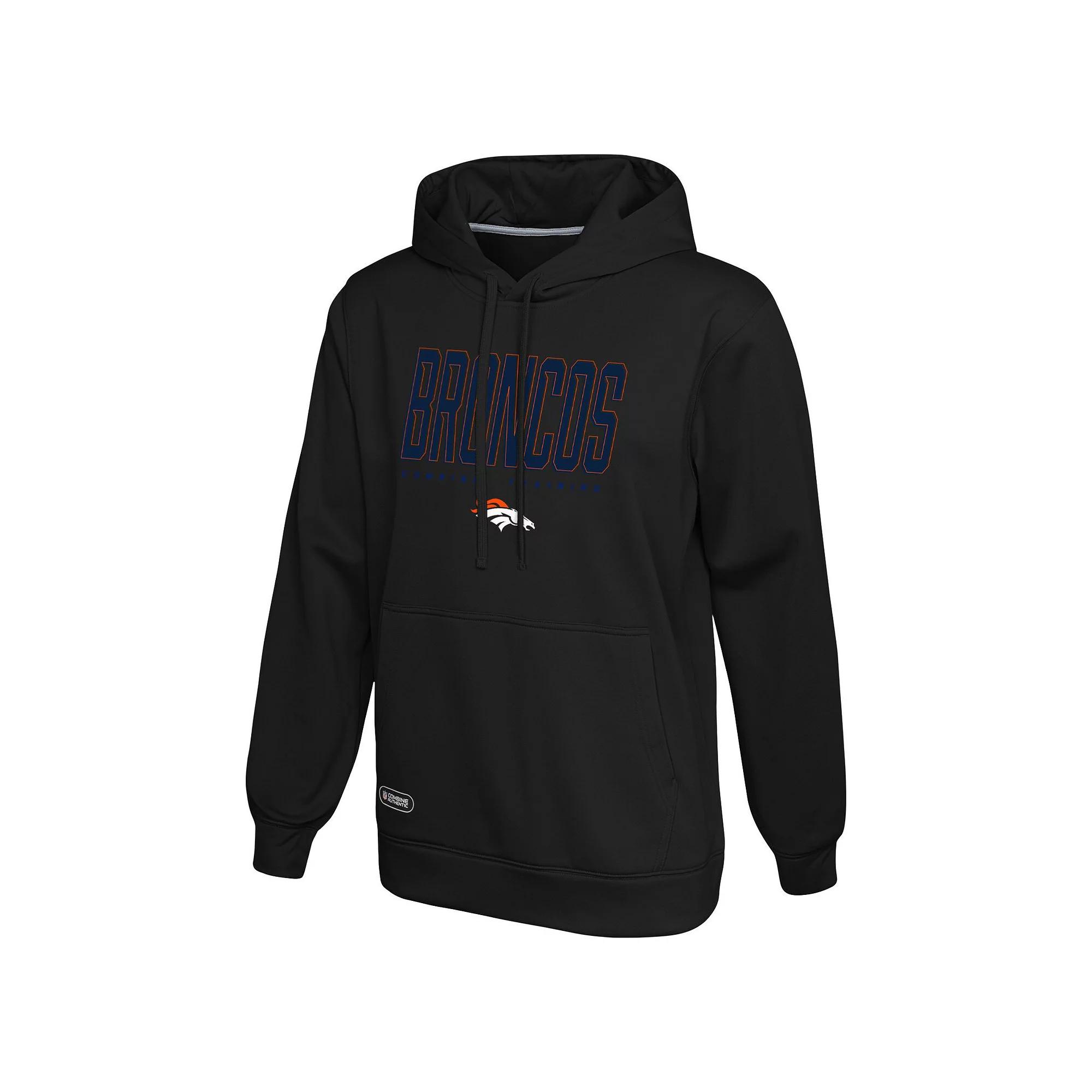 Men's Black Jacksonville Jaguars Combine Authentic Pullover Hoodie,  Product Image