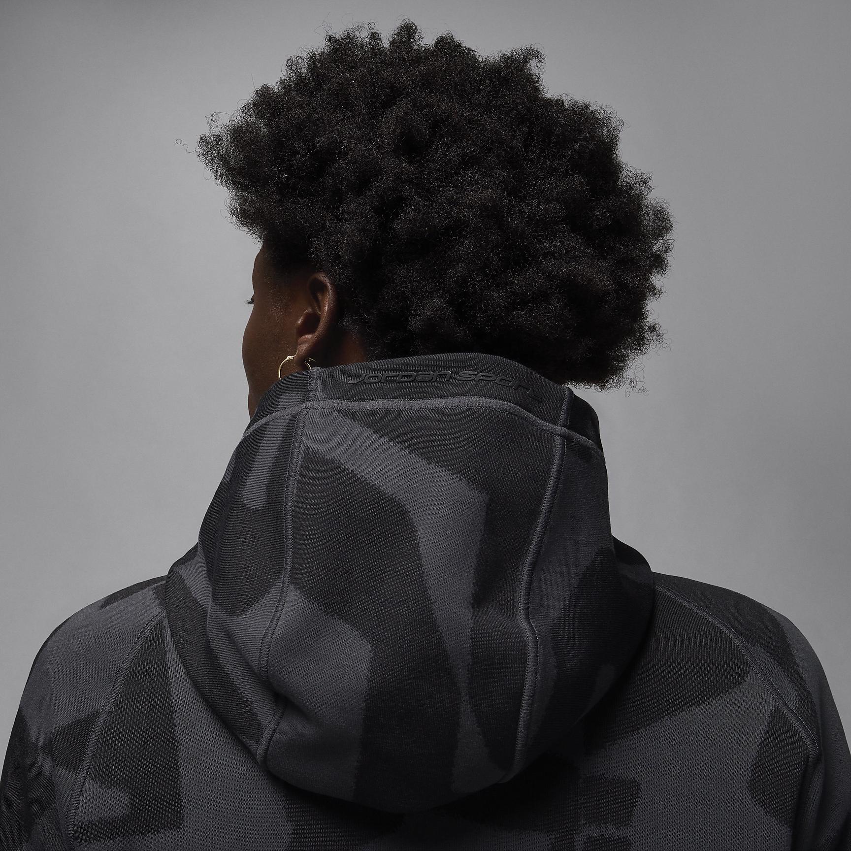 Jordan Sport Hoop Fleece Men's Dri-FIT Full-Zip Hoodie Product Image