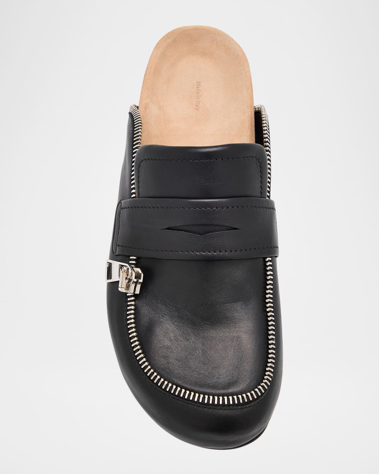 Men's Leather Biker Loafers Product Image