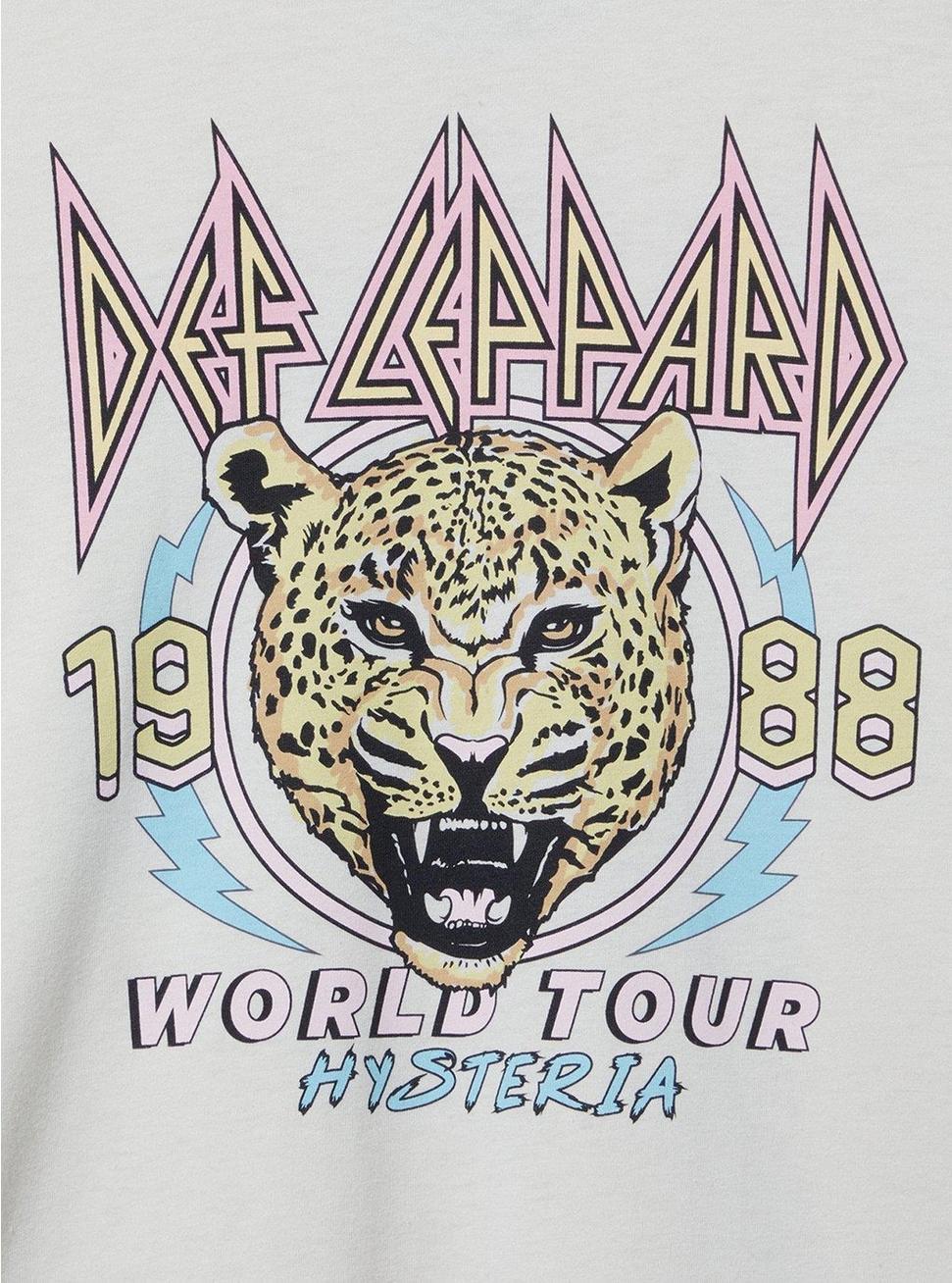 Def Leppard Classic Fit Crew Cotton Tee Product Image