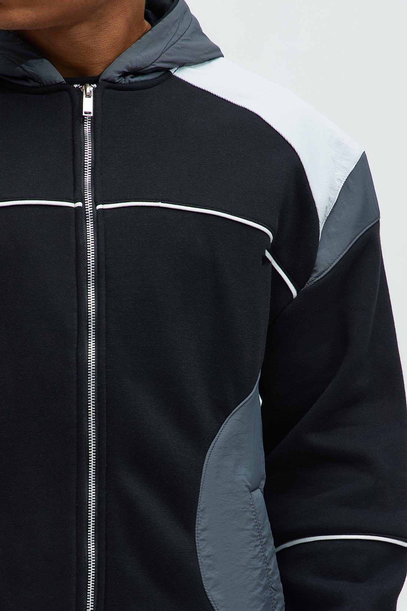 Fye Zip Up Hoodie - Black Product Image