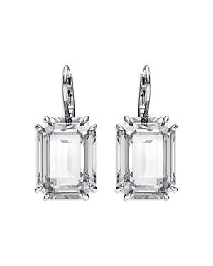 Swarovski Millenia Pink Crystal Drop Earrings in Rose Gold Tone Product Image