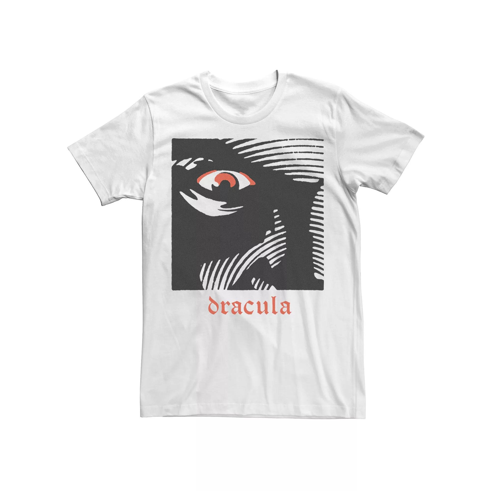 Men's Universal Monsters Dracula Eye Poster Graphic Tee,  Product Image