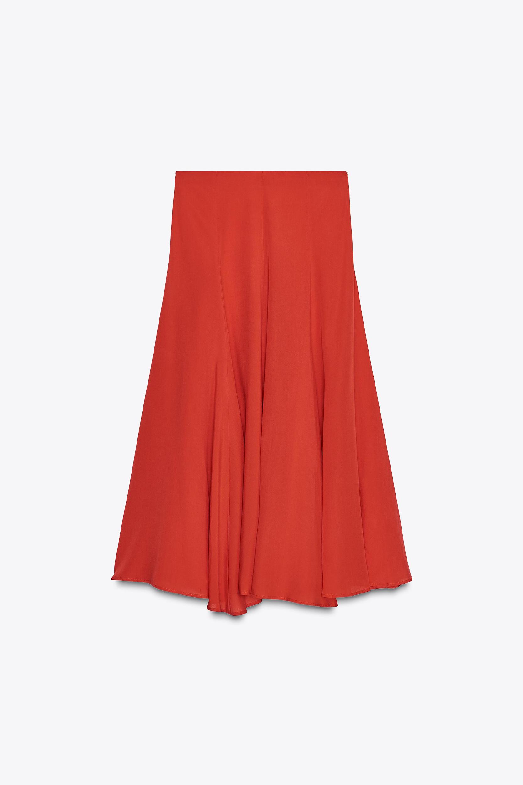 FLARED LONG SKIRT Product Image