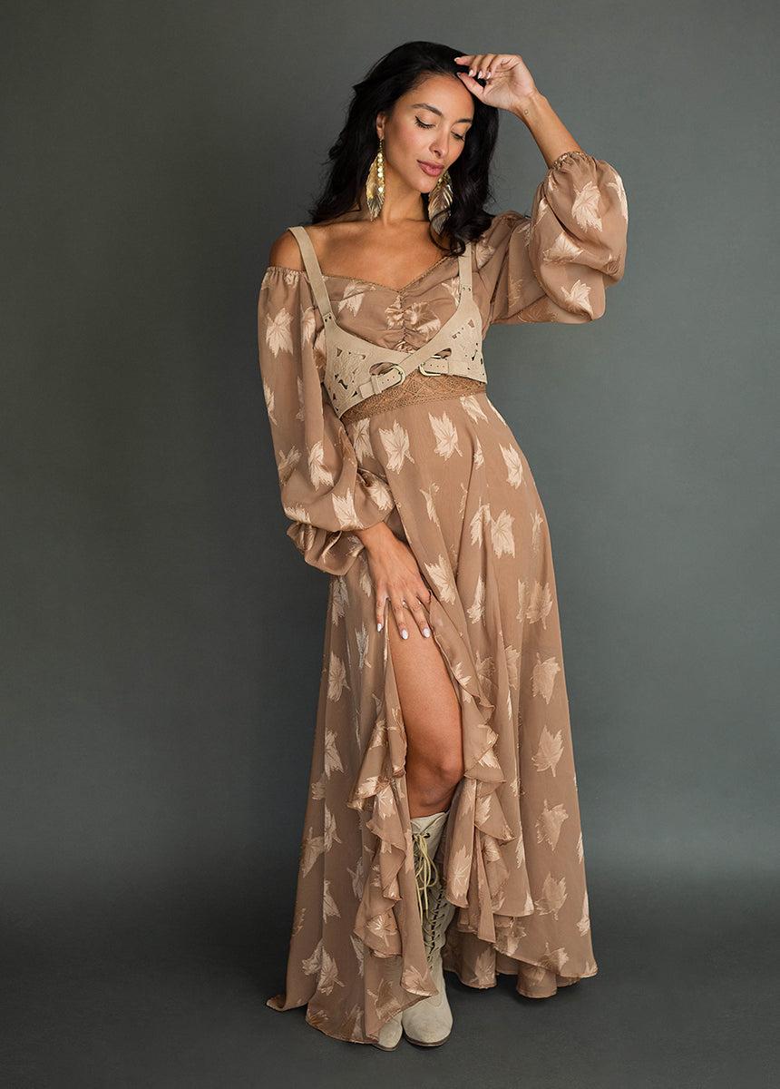 Isabella Dress in Latte Female Product Image