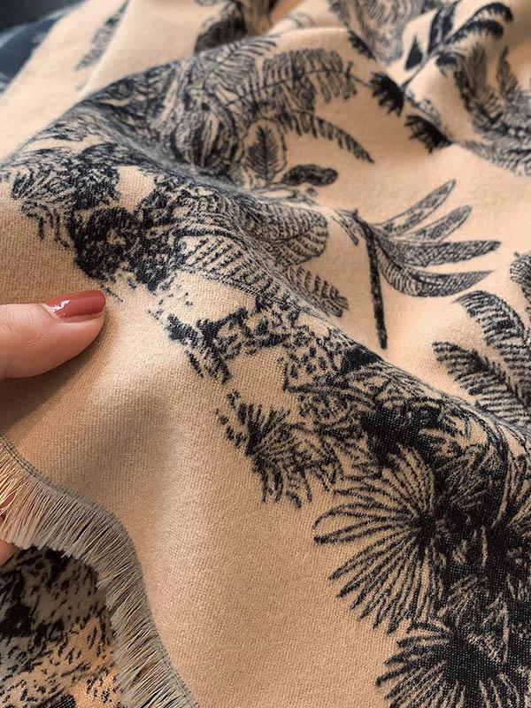 Imitation Cashmere Shawl Printed Warm Scarf Product Image