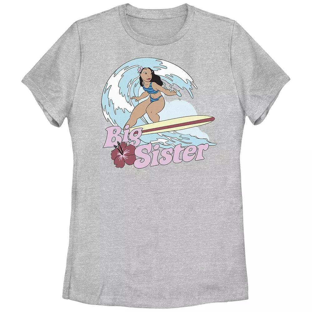 Disney's Lilo & Stitch Women's Surfing Nani Big Sister Tee, Girl's,  Product Image