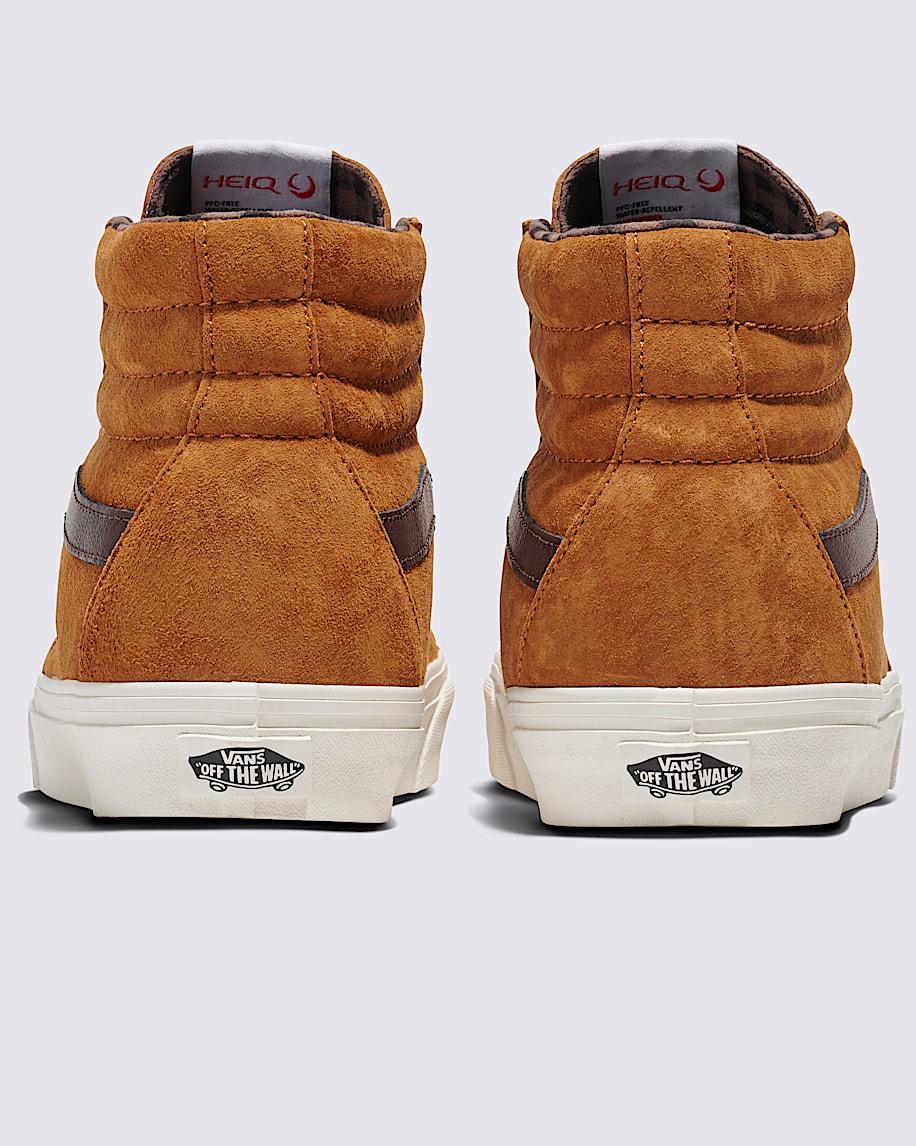 Sk8-Hi Suede Shoe in Glazed Ginger Brown| Vans US Product Image