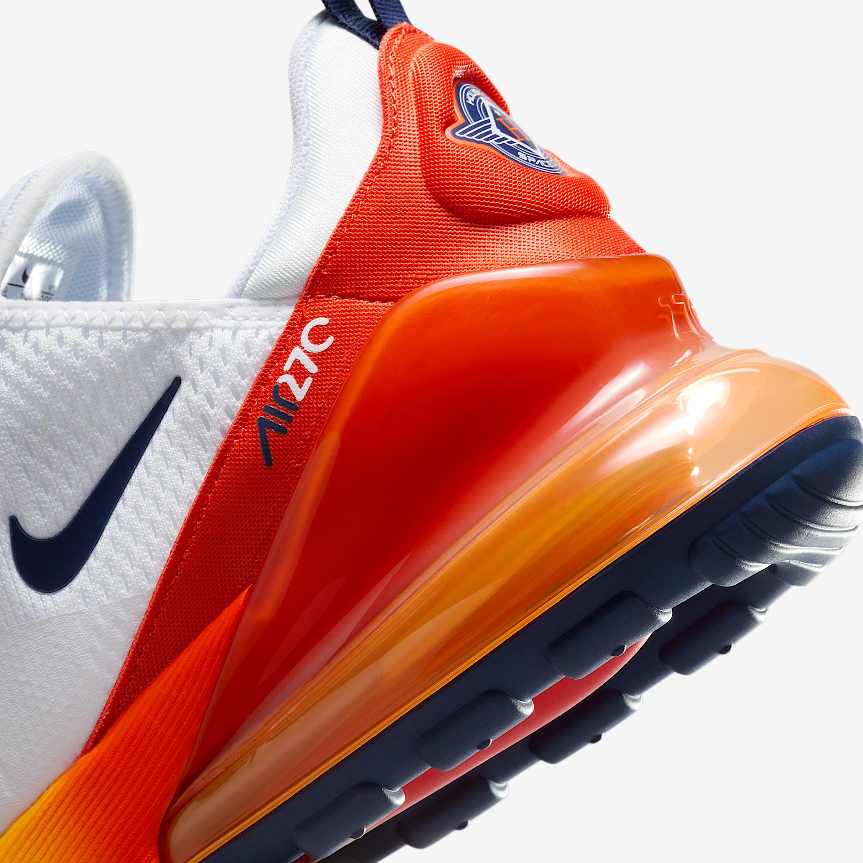 Houston Astros Nike Air Max 270 Men's Shoes Product Image