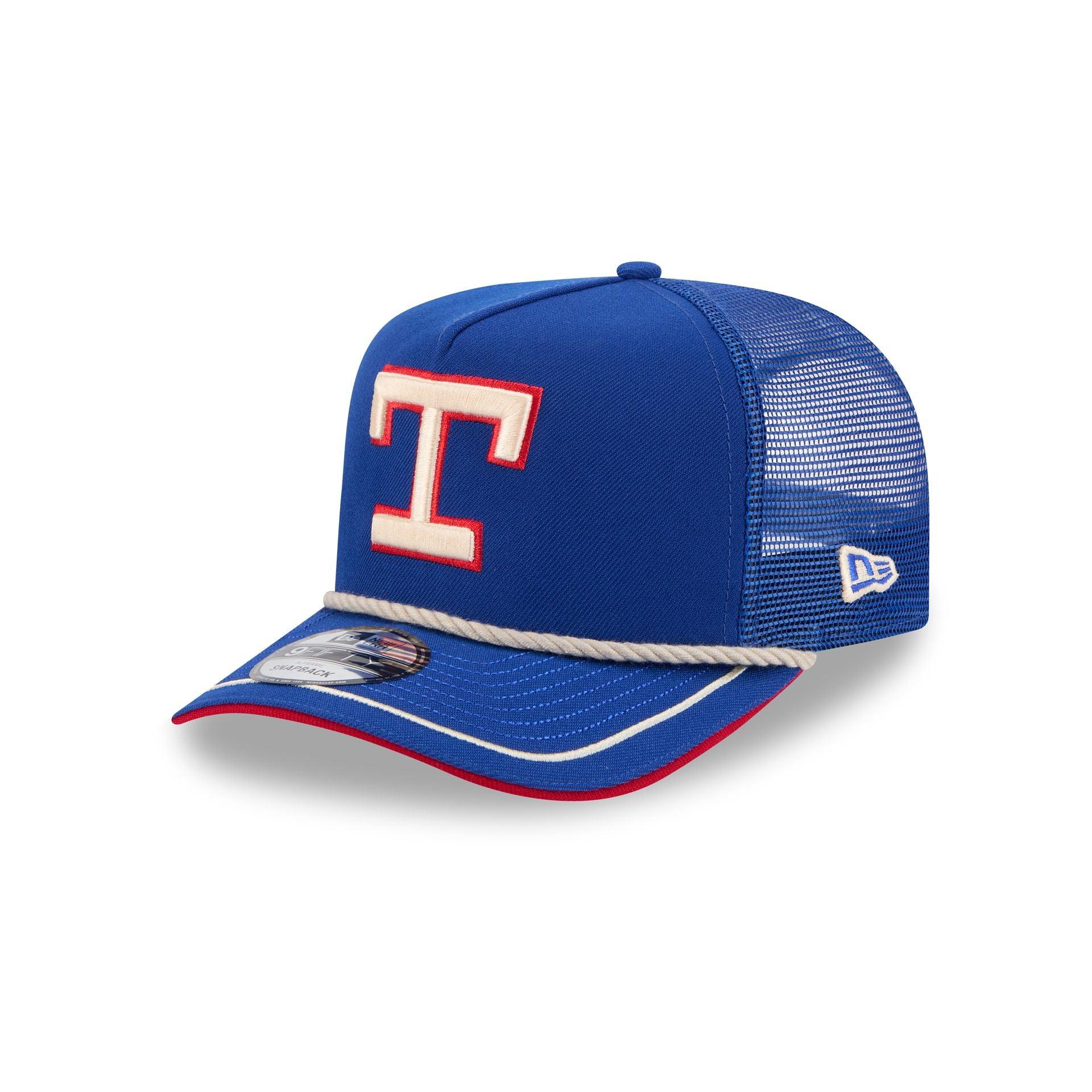 Texas Rangers Vintage Team Rope 9FIFTY A-Frame Trucker Male Product Image