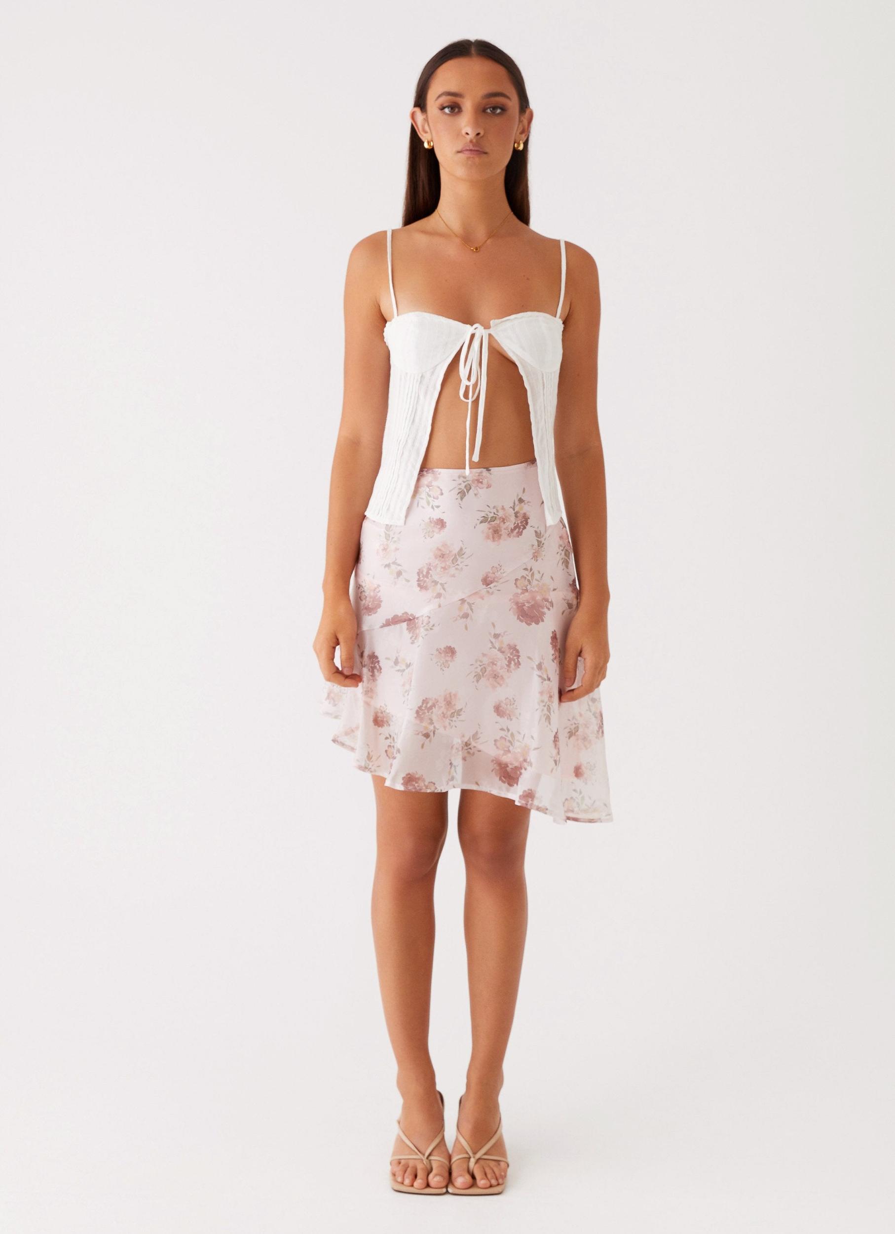 Feed The Fire Top - White Product Image