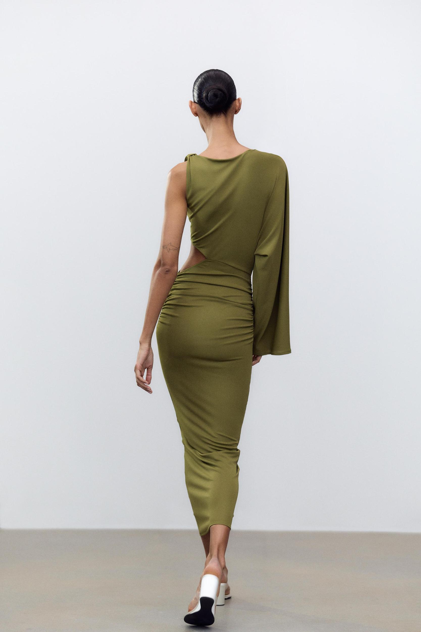 CUT OUT MIDI DRESS Product Image