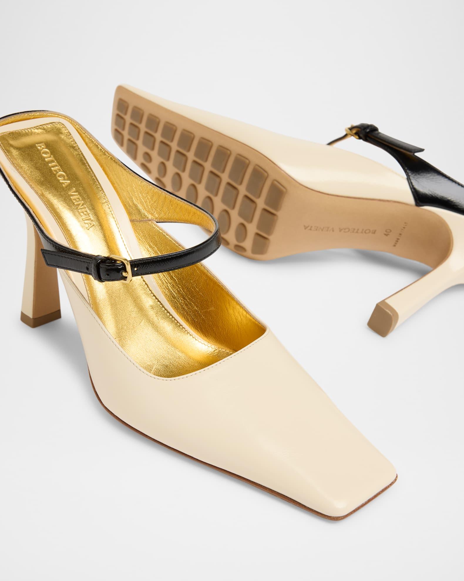 Nappa Leather Mary Jane Pumps Product Image