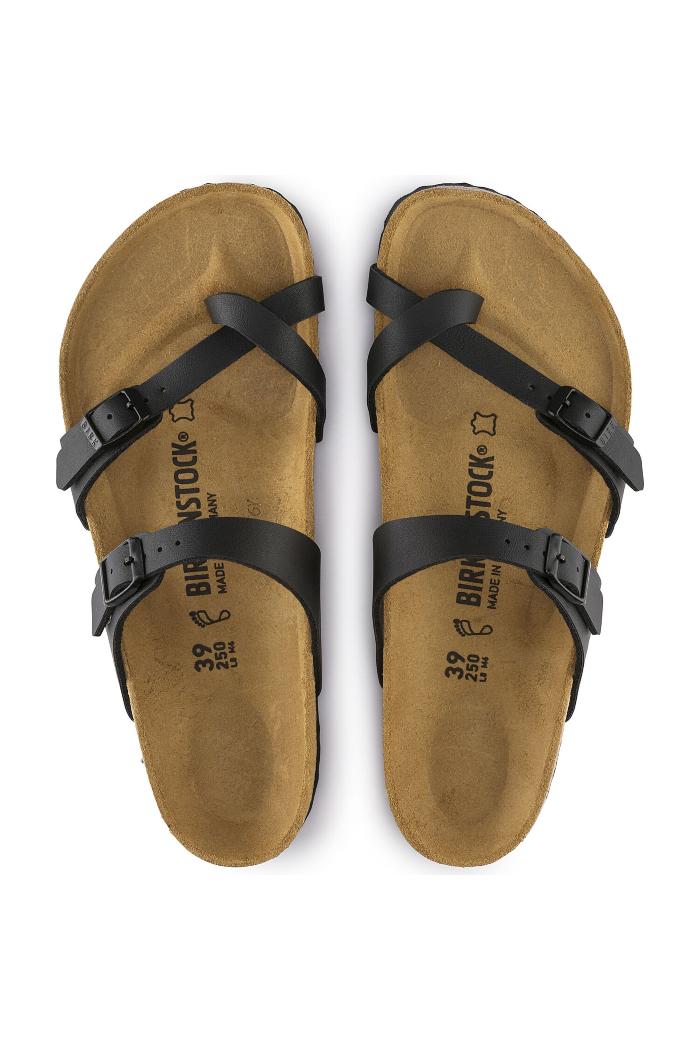 Birkenstock Mayari Birko-Flor Regular Width in Black Product Image
