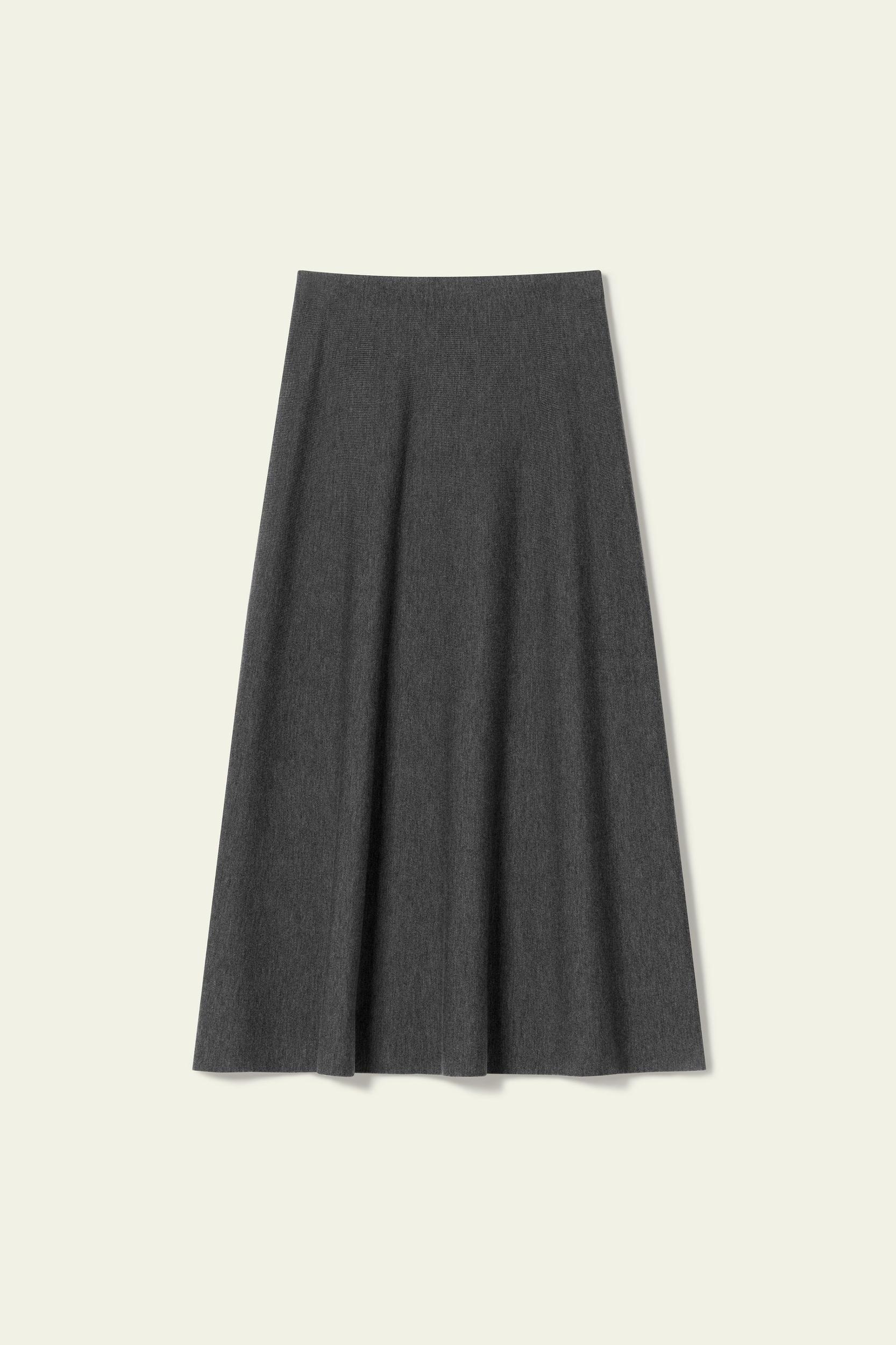 LILYSILK Worry-Free Wool Skirt Product Image