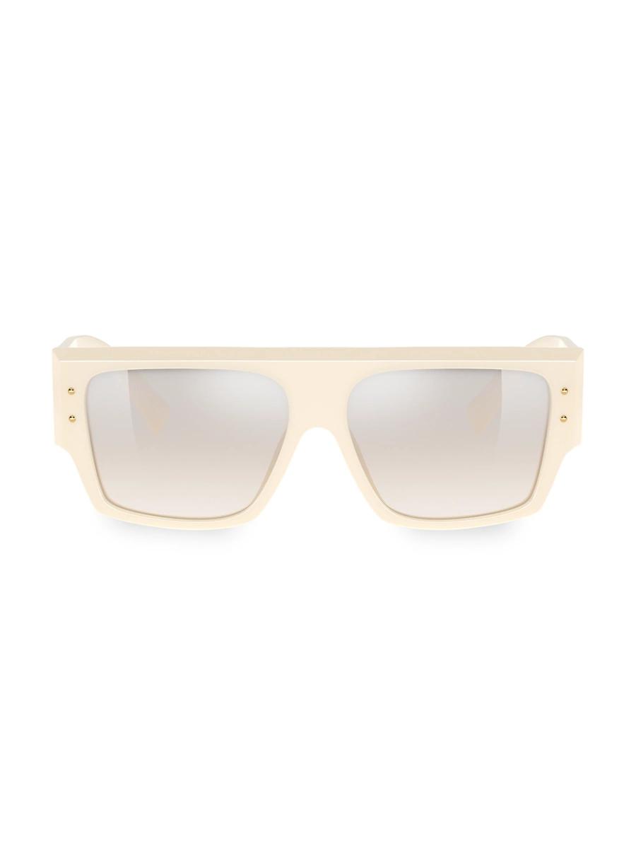 Mens 56MM Square Sunglasses Product Image