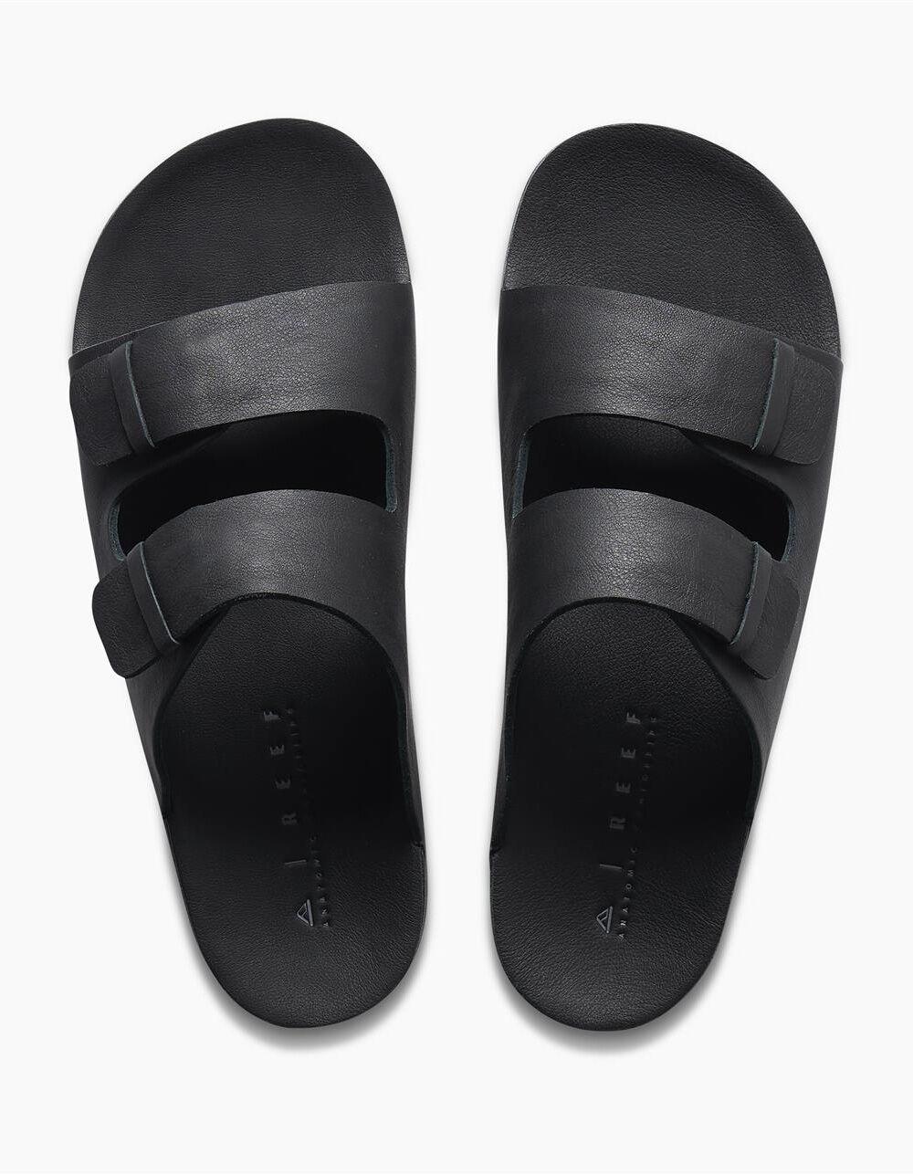 REEF Ojai Two Bar Mens Sandals - BLACK Product Image