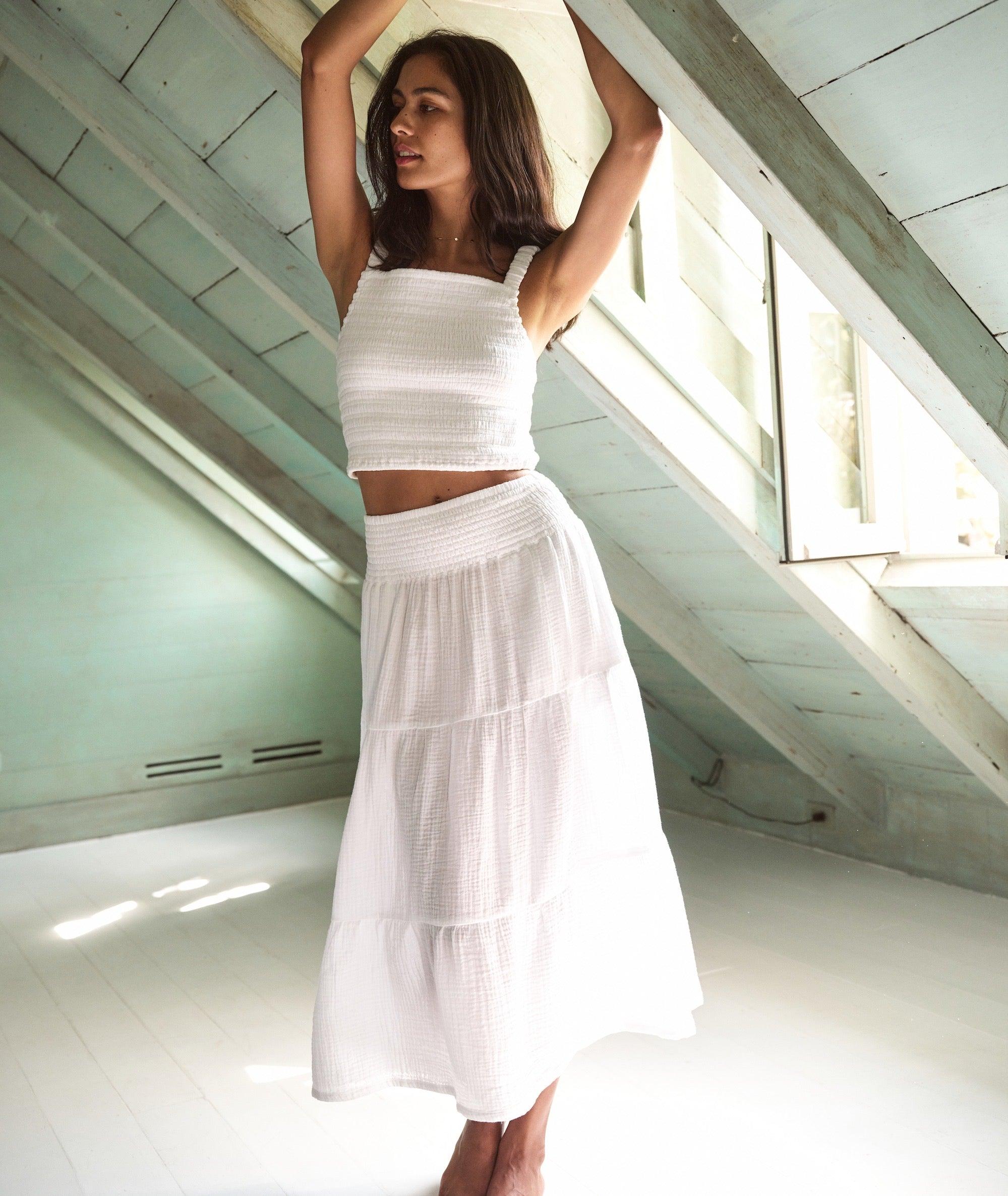 Lila Double Cloth Tank Product Image