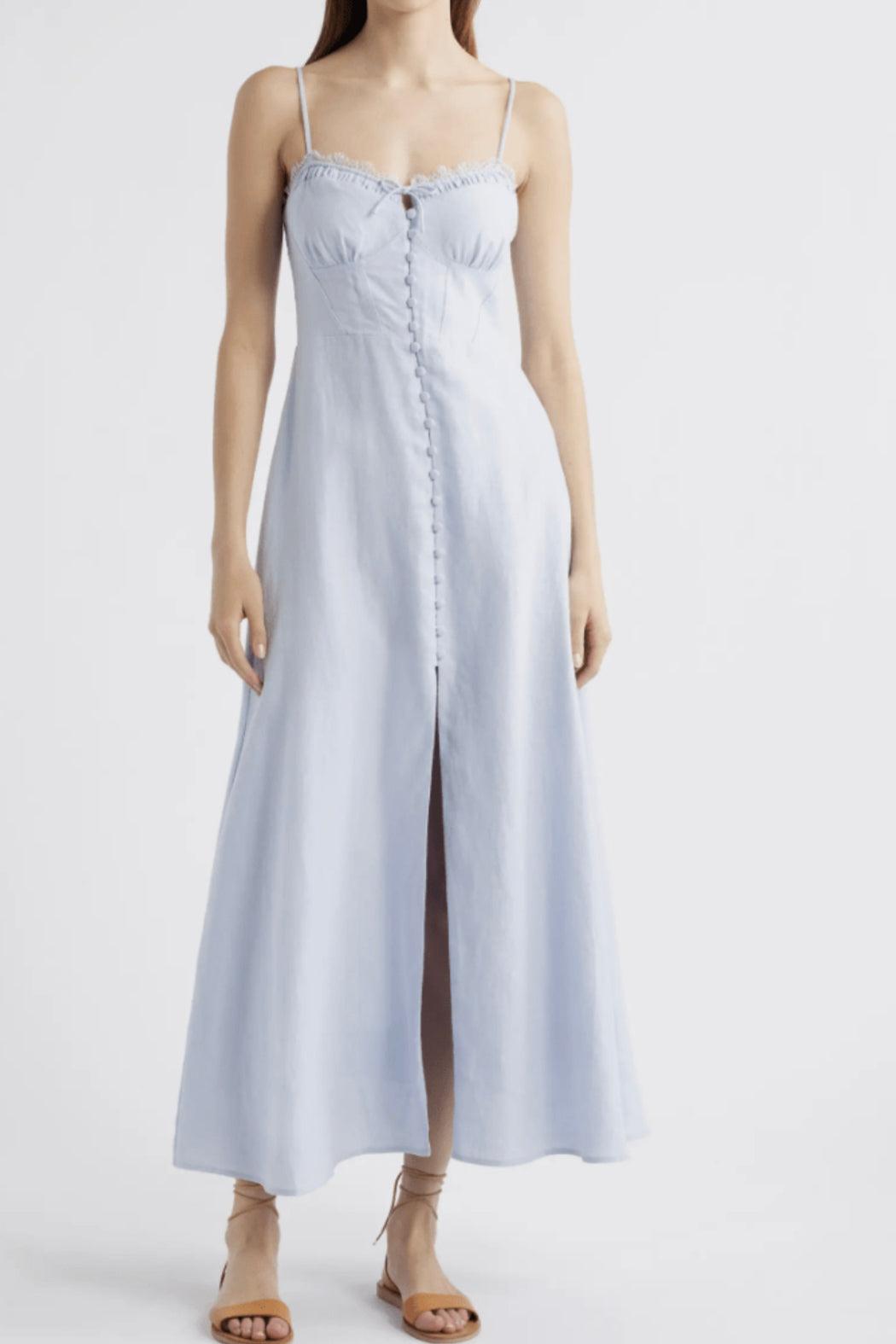 Linella Linen Midi-Dress Product Image