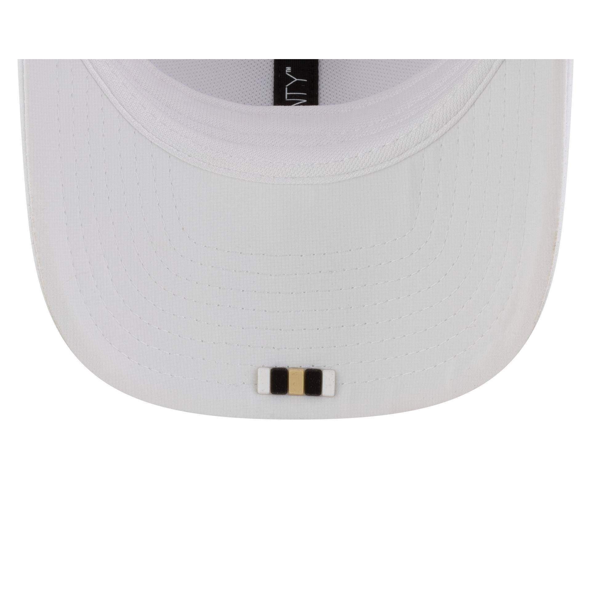 New Orleans Saints 2025 Sideline Hot Weather White 9SEVENTY Trucker Hat Male Product Image