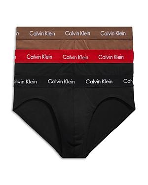 Calvin Klein Cotton Stretch Moisture Wicking Hip Briefs, Pack of 3 Product Image