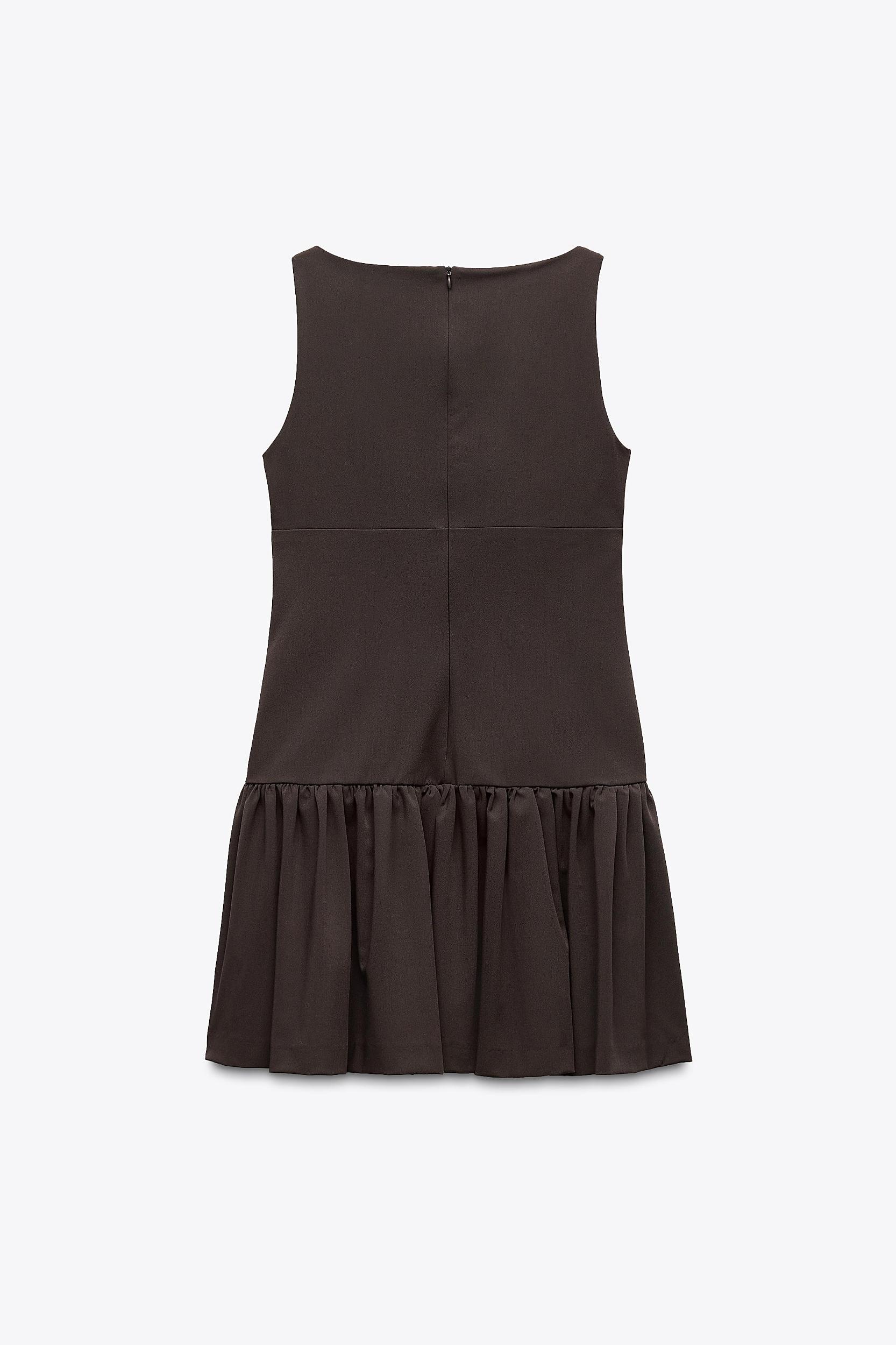 SHORT DRESS WITH BOWS Product Image