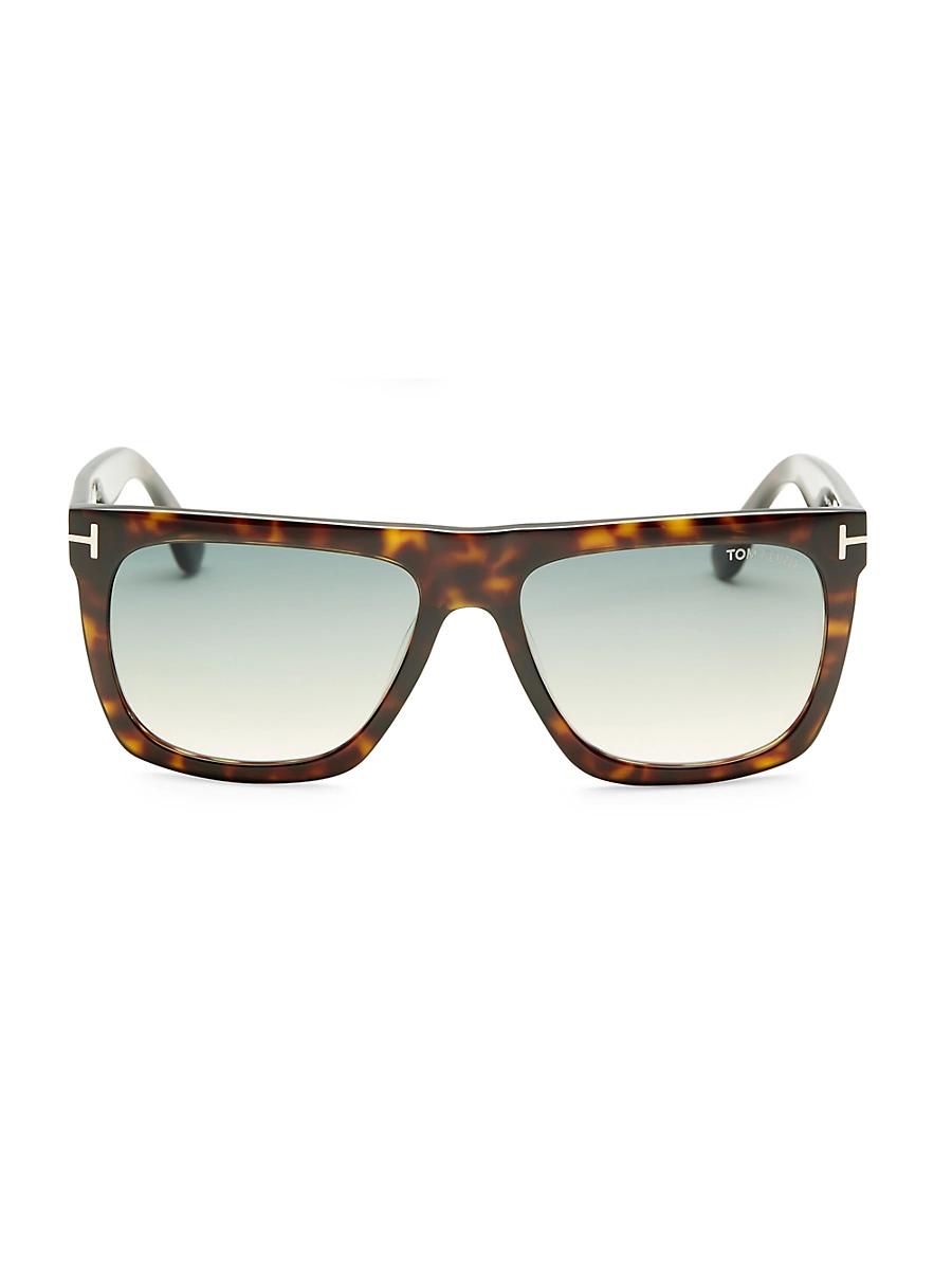 Mens Morgan 57MM Soft Square Sunglasses Product Image