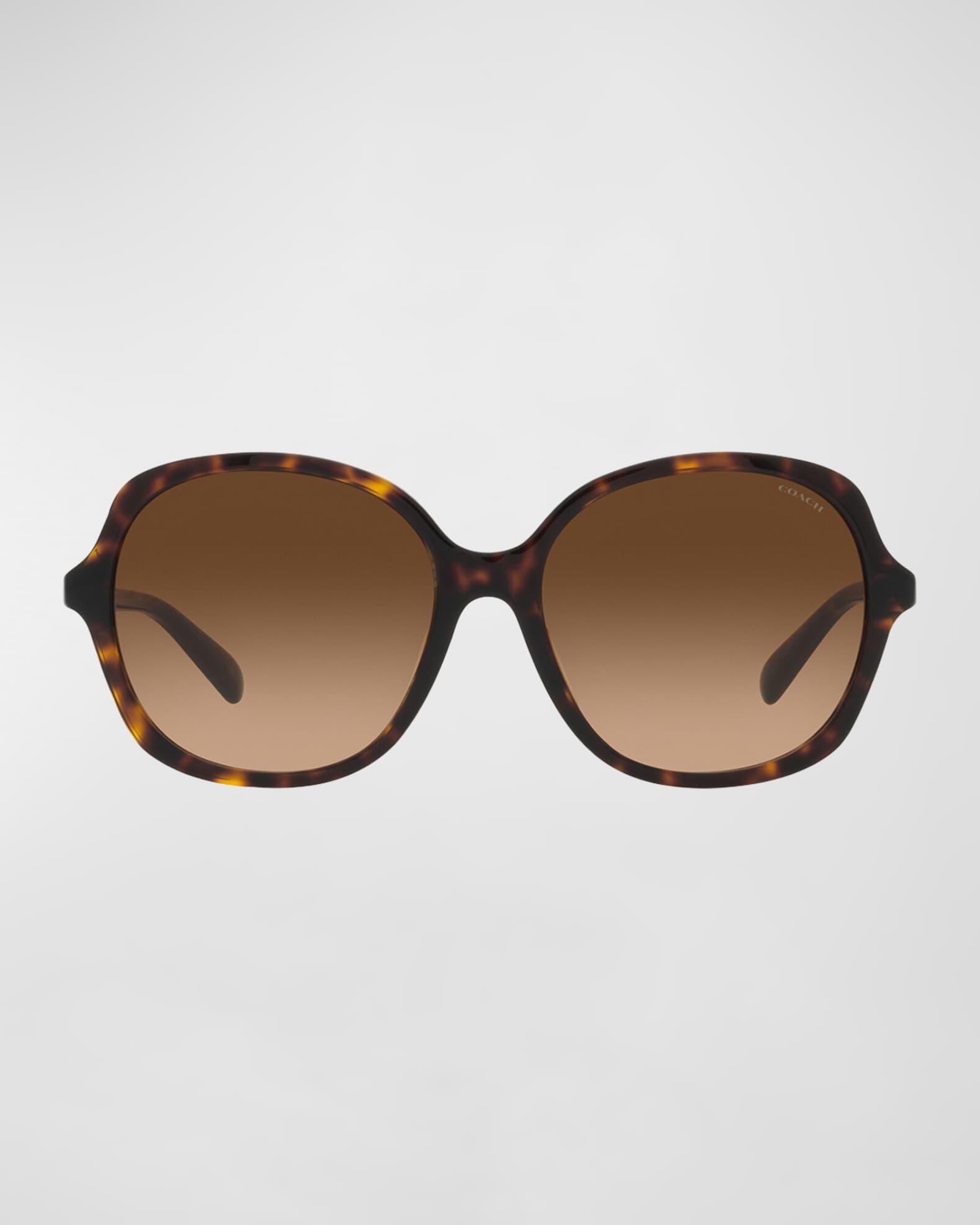 Gradient Square Acetate Sunglasses  Product Image