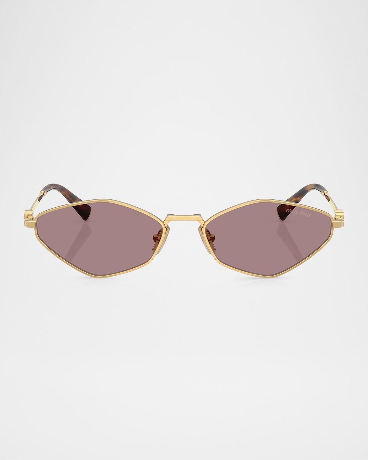 geometric-frame sunglasses Product Image