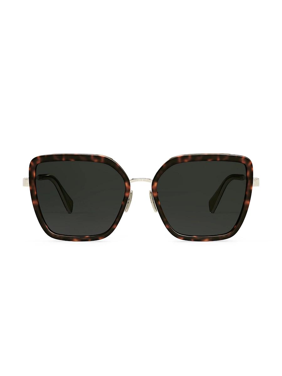 Womens 58MM Butterfly Sunglasses Product Image