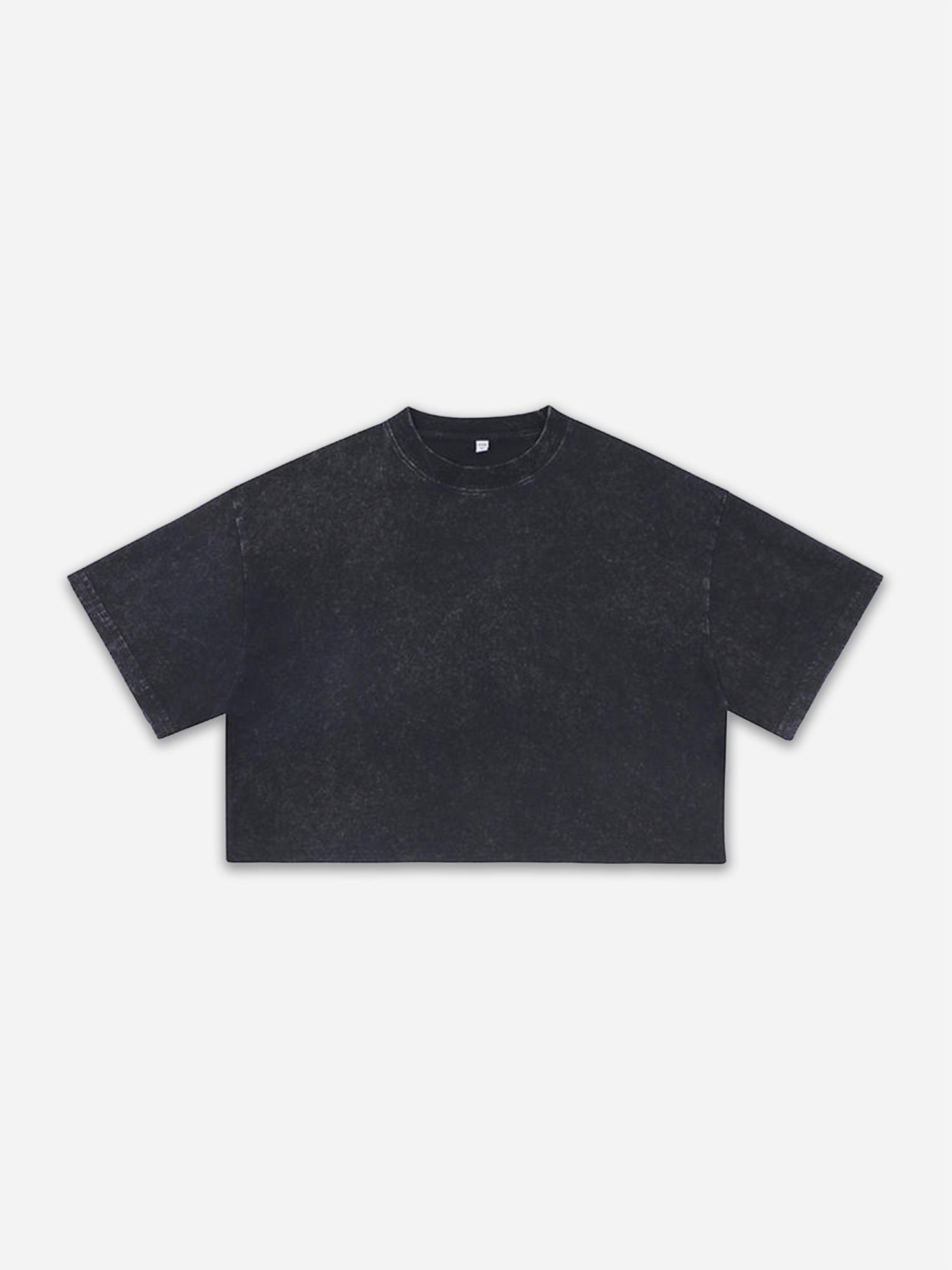 Boxer Boys Graphic Print Acid Wash T-shirt Product Image