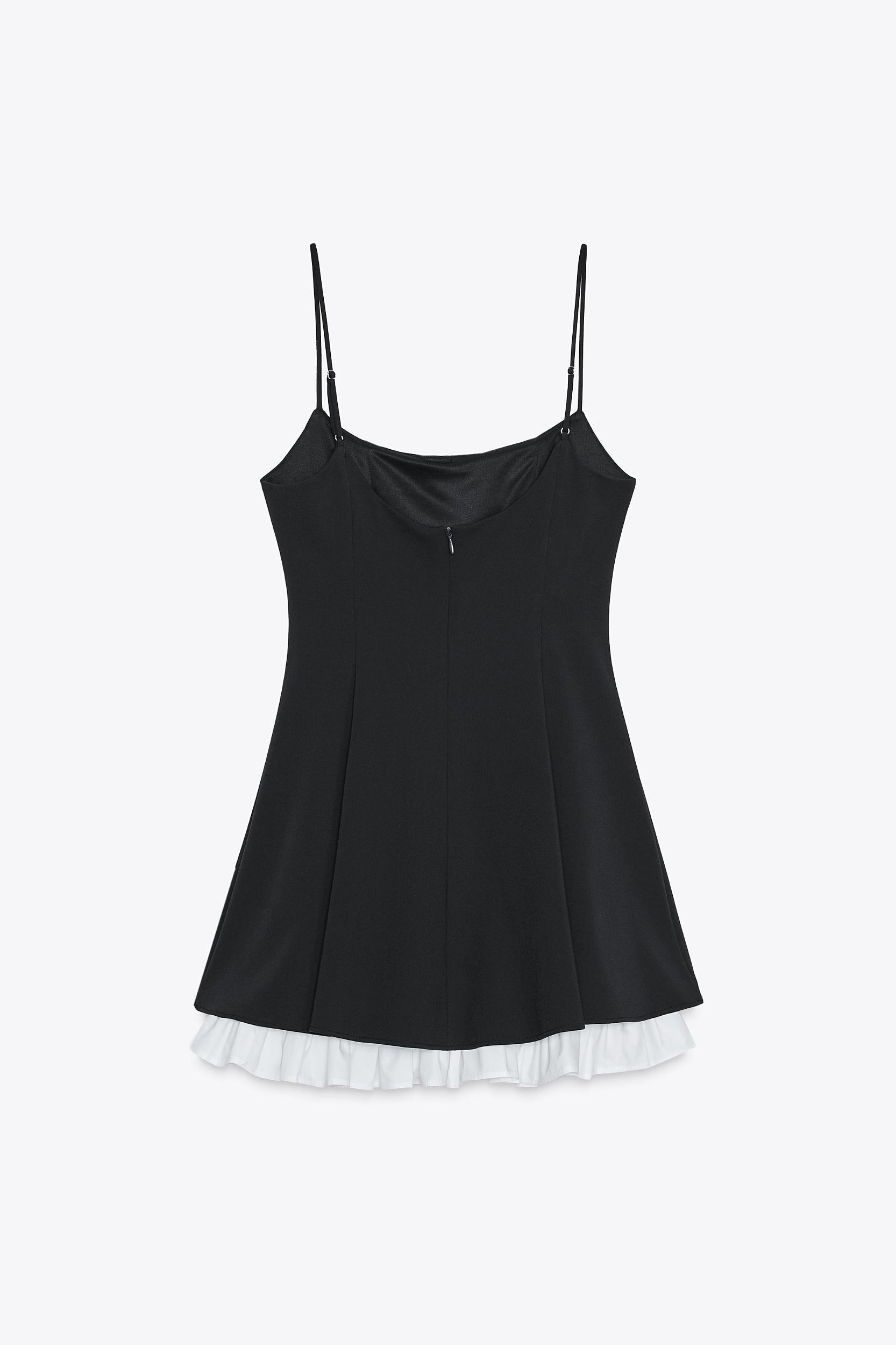 TRIM SHORT DRESS Product Image