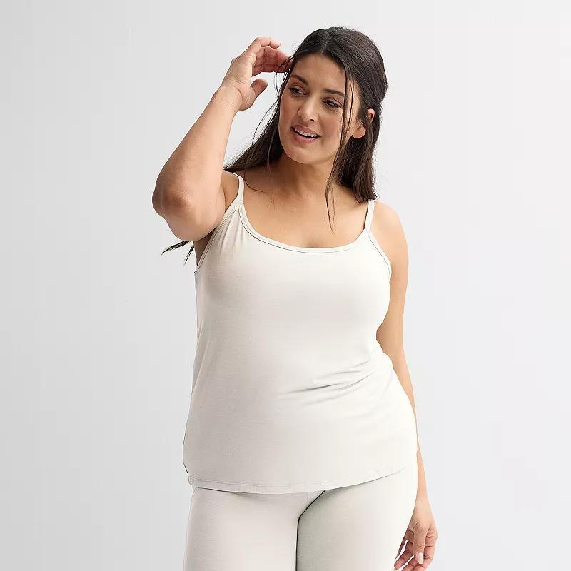 Plus Size Sonoma Goods For Life Cami Sleep Top, Womens Product Image