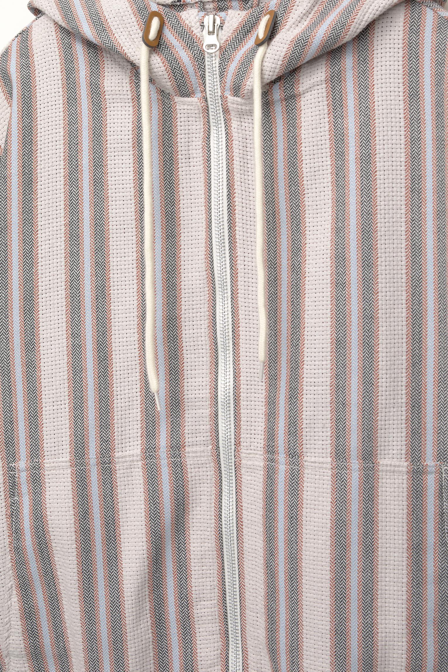 Striped rustic jacket Product Image