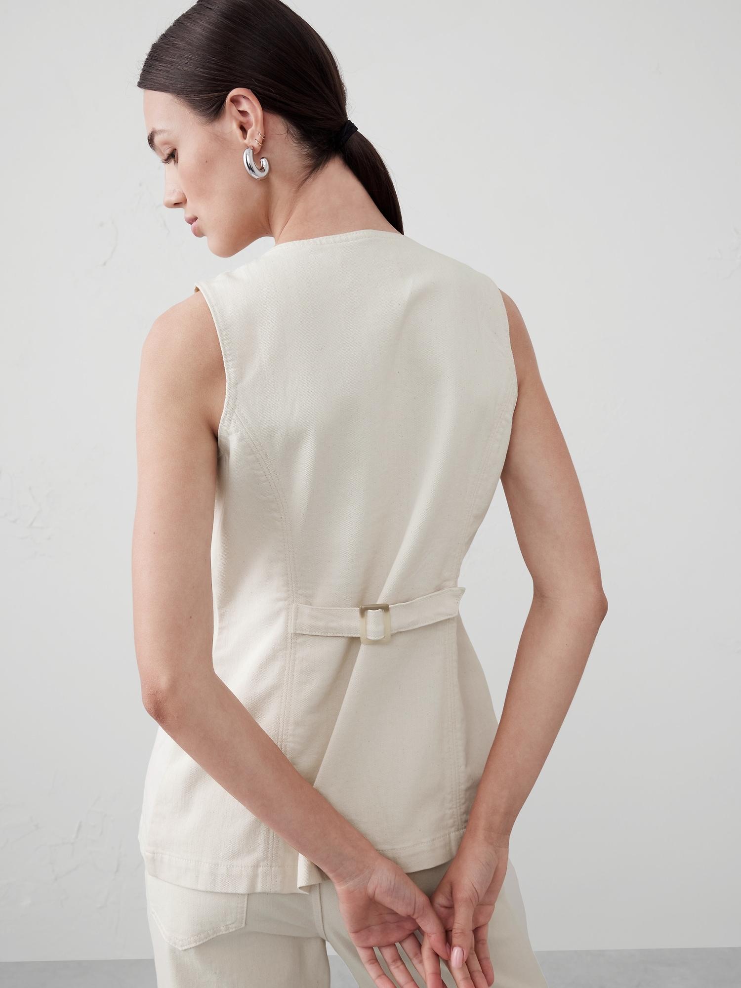 Long Cutaway Vest Product Image