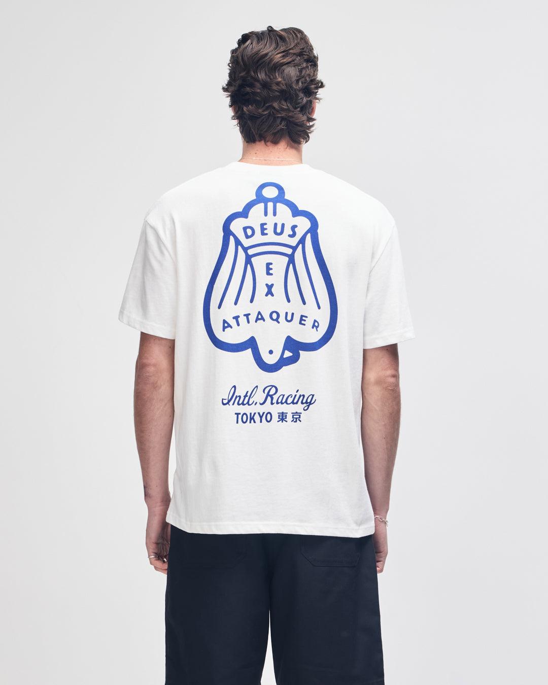 Deus Ex Attaquer Massive Attaq Tee - Vintage White Product Image