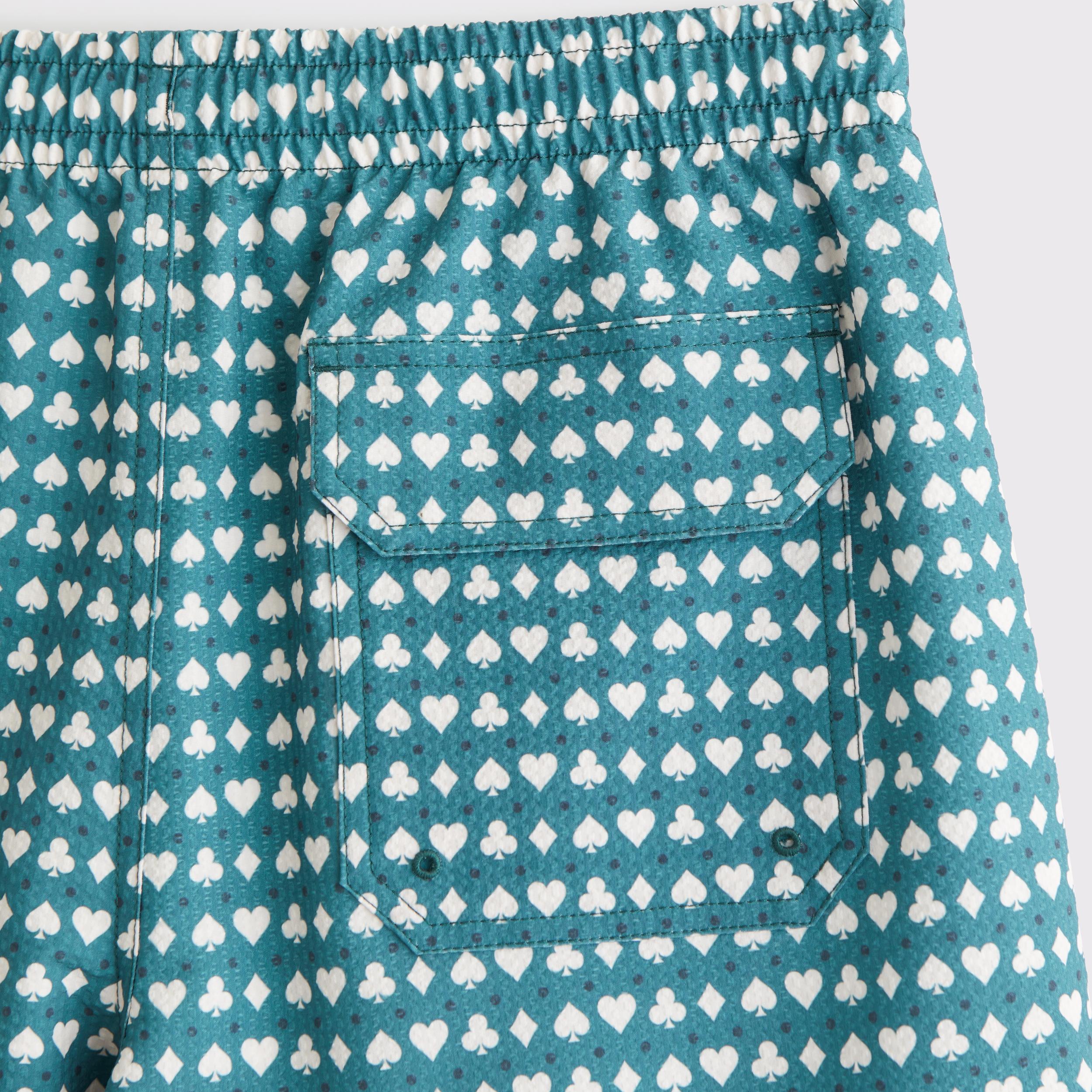 Pull-On Seersucker Swim Trunk Product Image