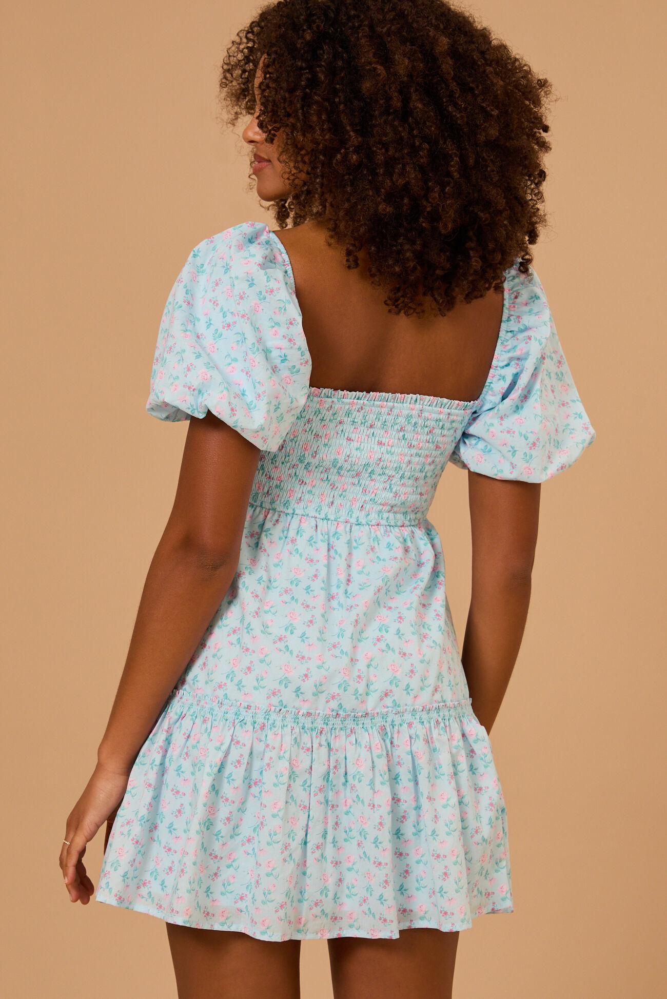 Kya Floral Mini Dress Product Image