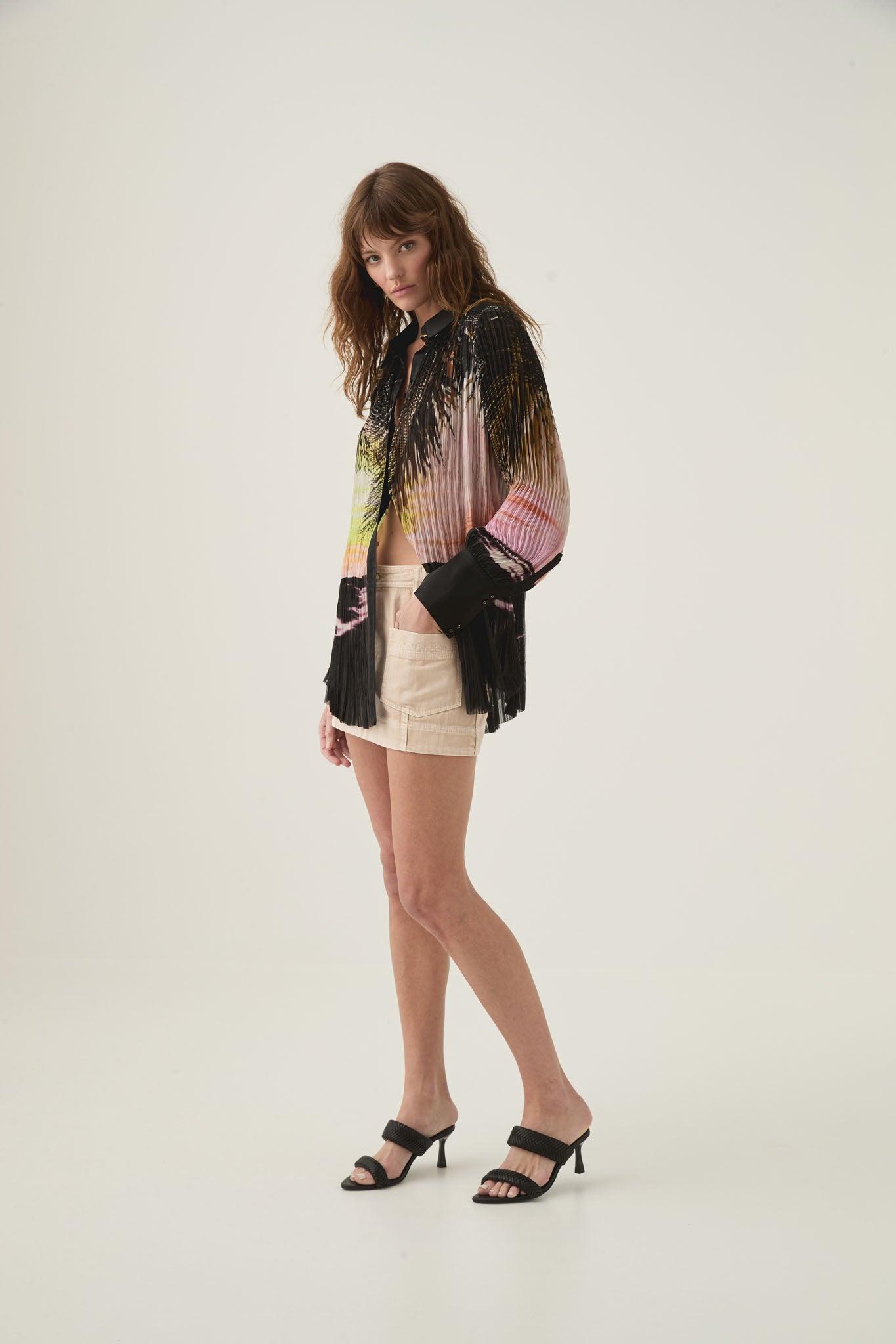 Awaken Relaxed Shirt-LAST LIGHT / 6 Product Image