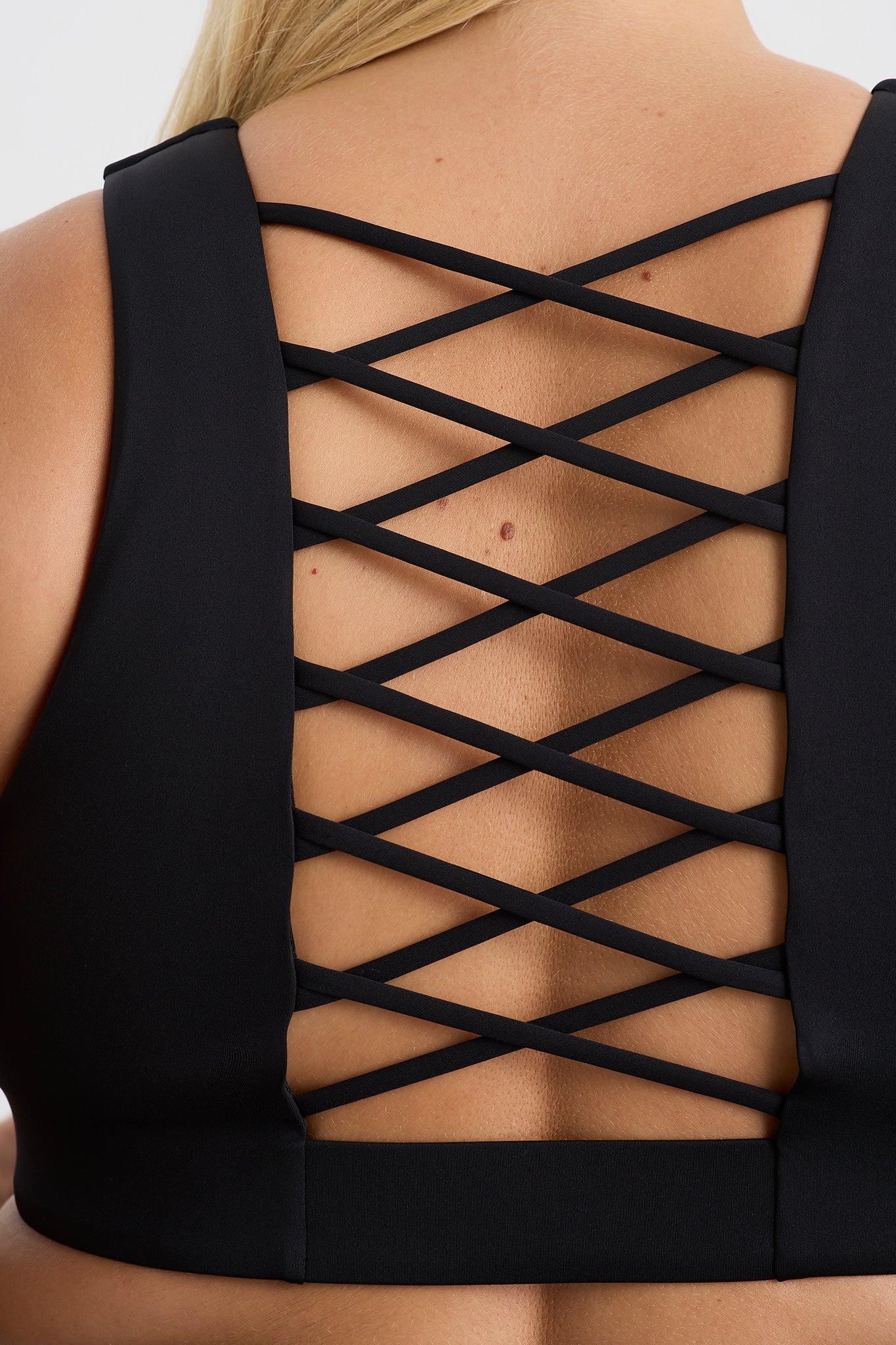 Laced Back Sports Bra 311 Product Image