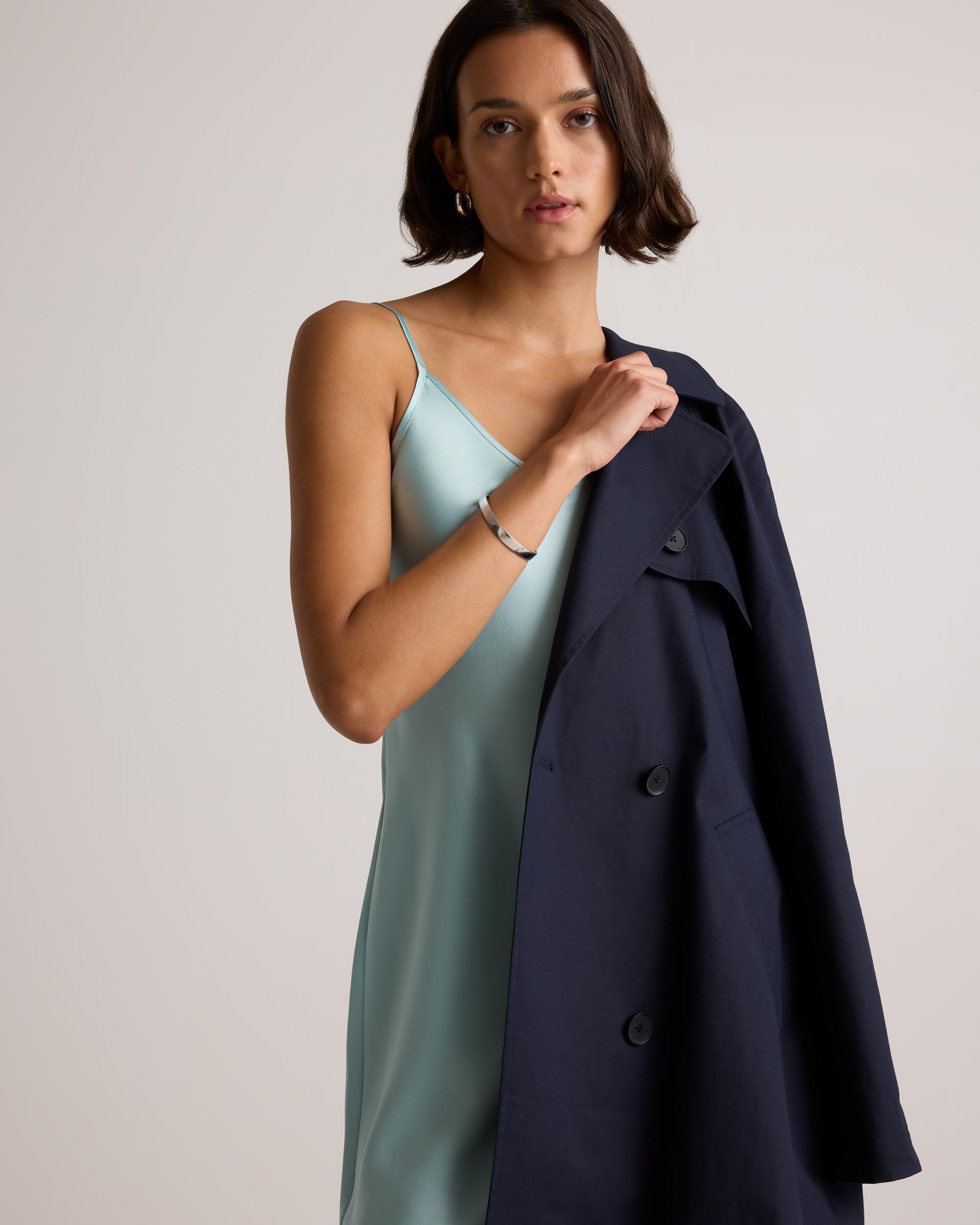 Quince | Women's Mini Slip Dress Silk Product Image