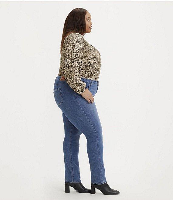 Levi's Plus Size Shaping Tummy Slimming Straight Leg Jeans Product Image