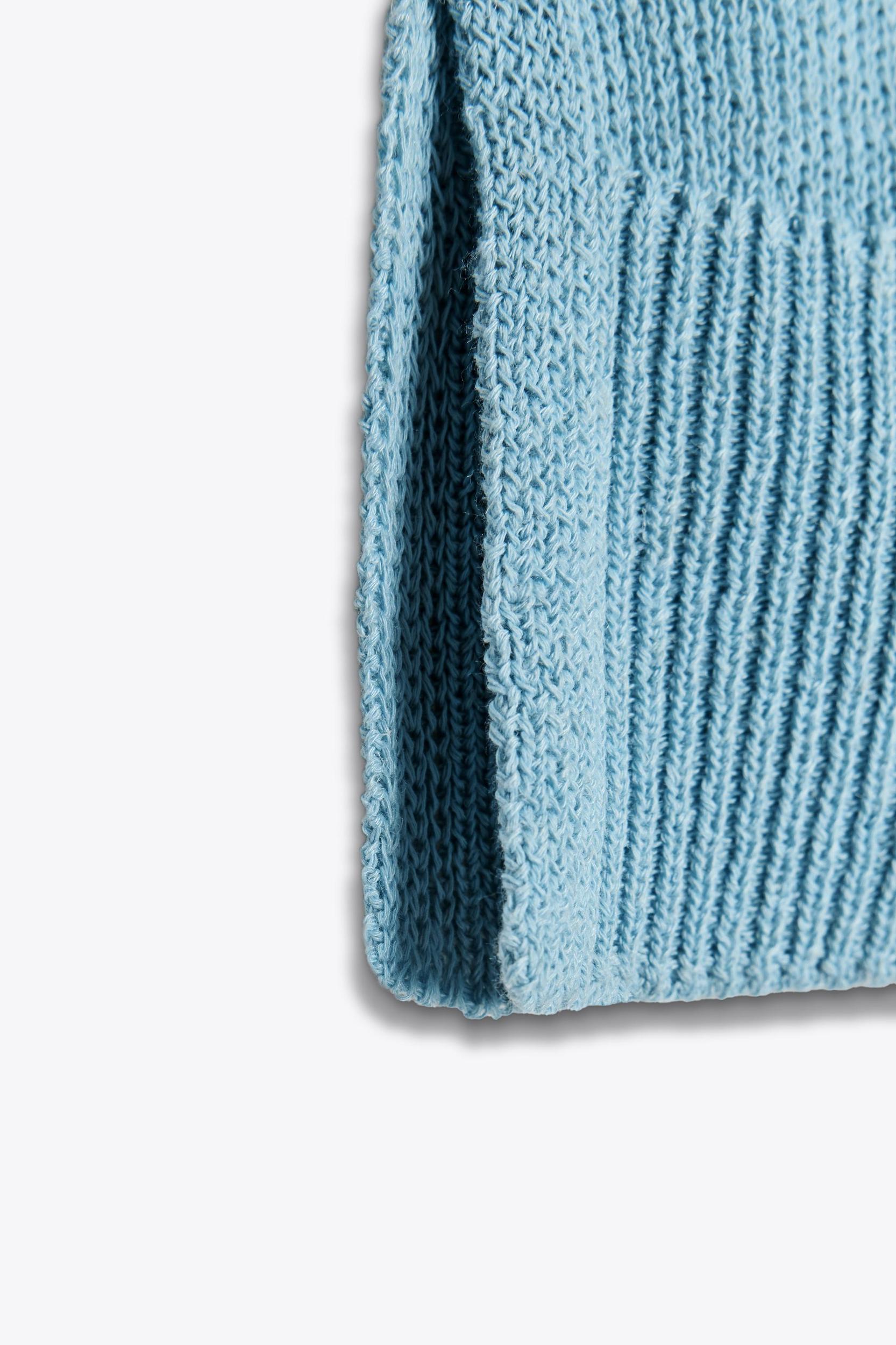 BELTED KNIT LONG TOP Product Image