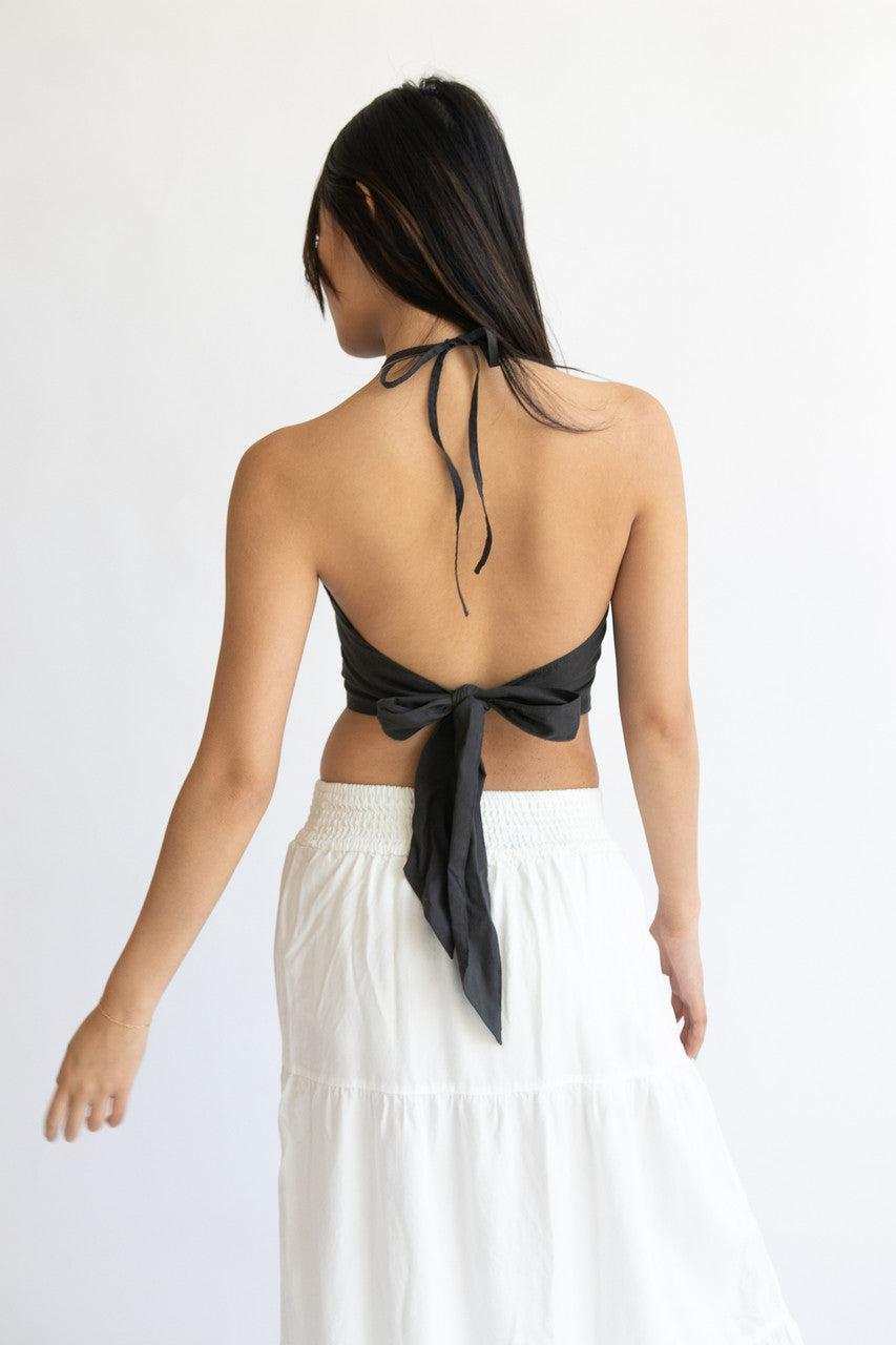 Embroidered Mushroom Halter Product Image