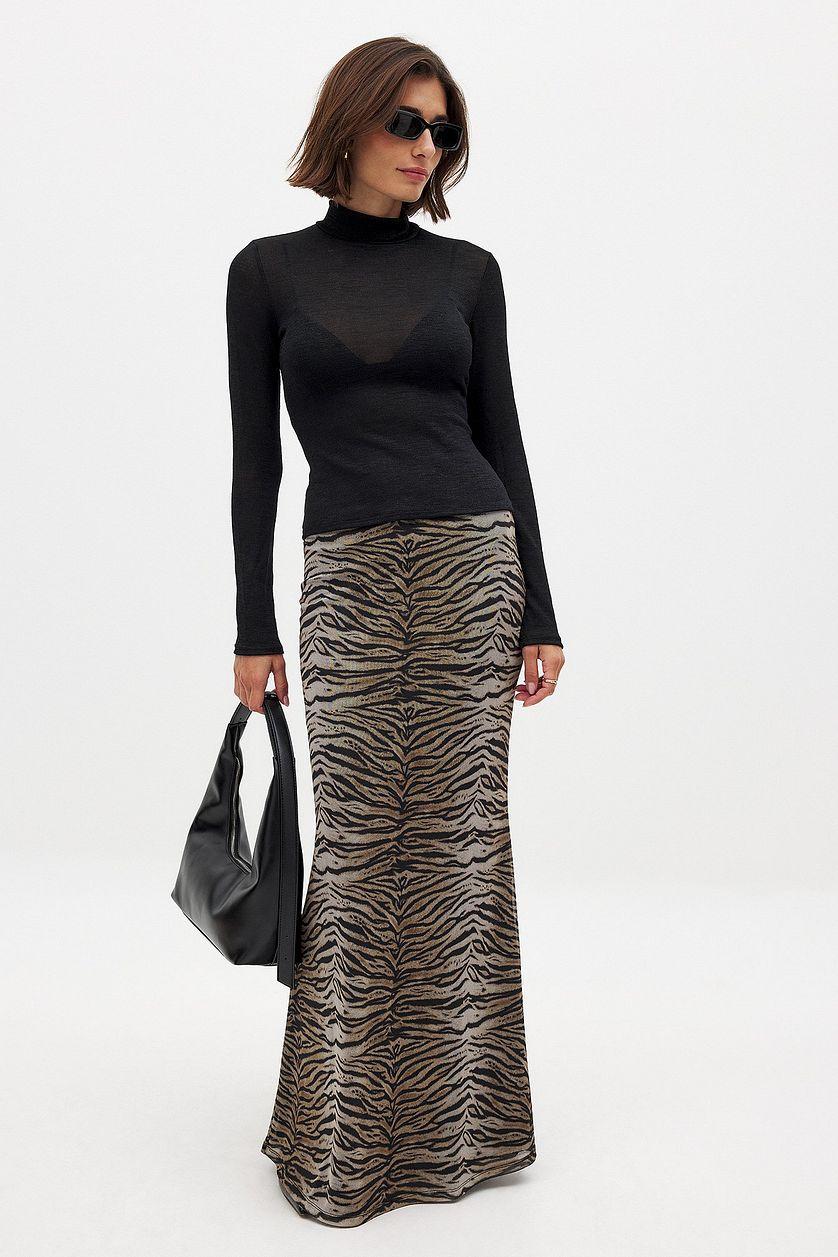 Maxi Mesh Skirt Product Image