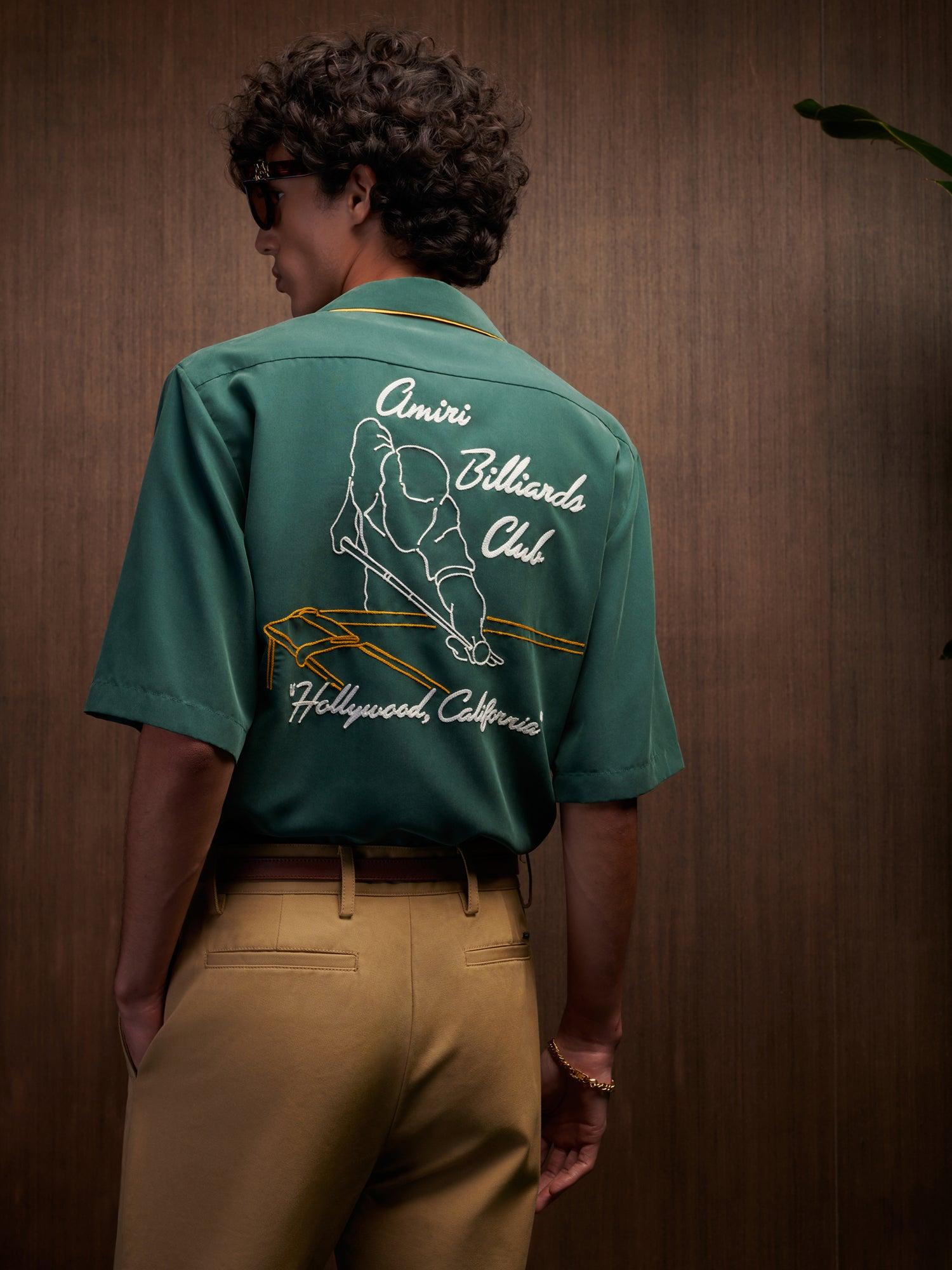 BILLIARDS CLUB CAMP SHIRT - Evergreen Product Image