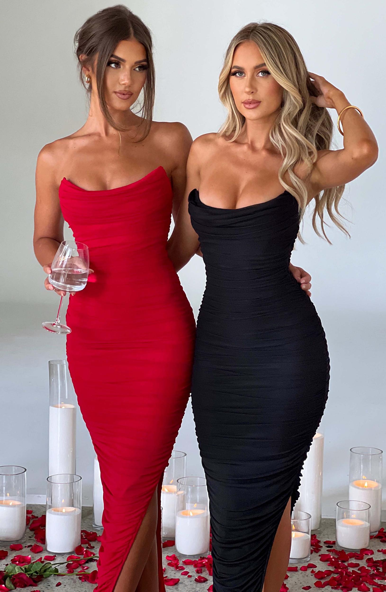 Demi Maxi Dress - Black Product Image