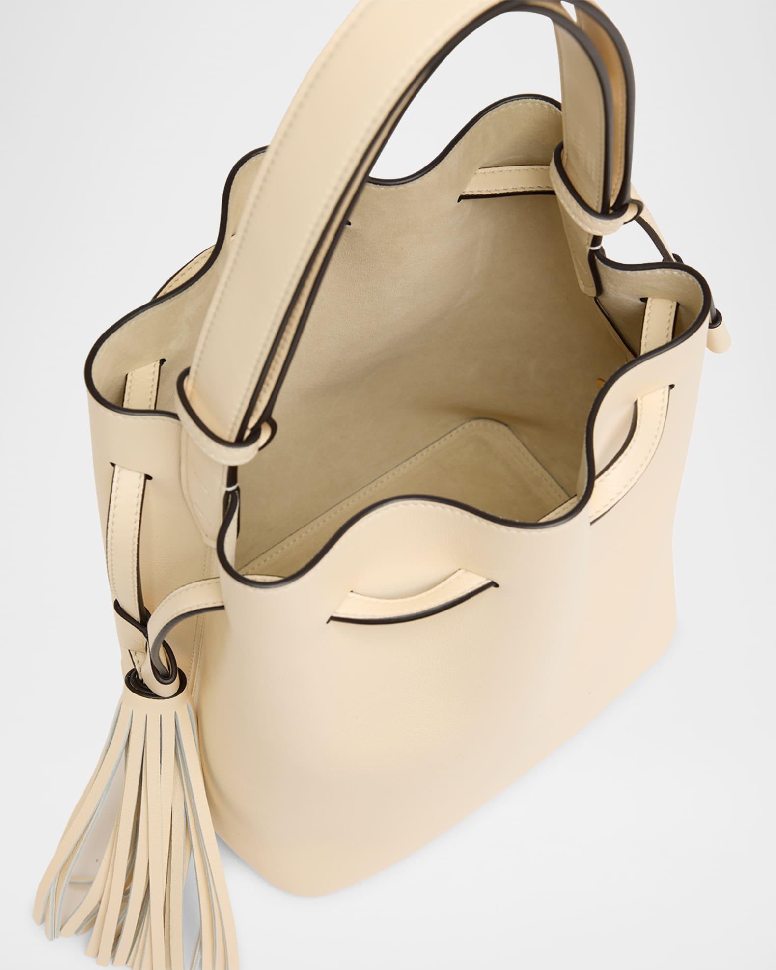 So Seau Tassel Leather Bucket Bag Product Image