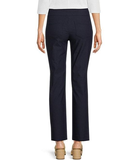 NIC + ZOE Wonderstretch Woven Straight Leg Pull-On Pants Product Image