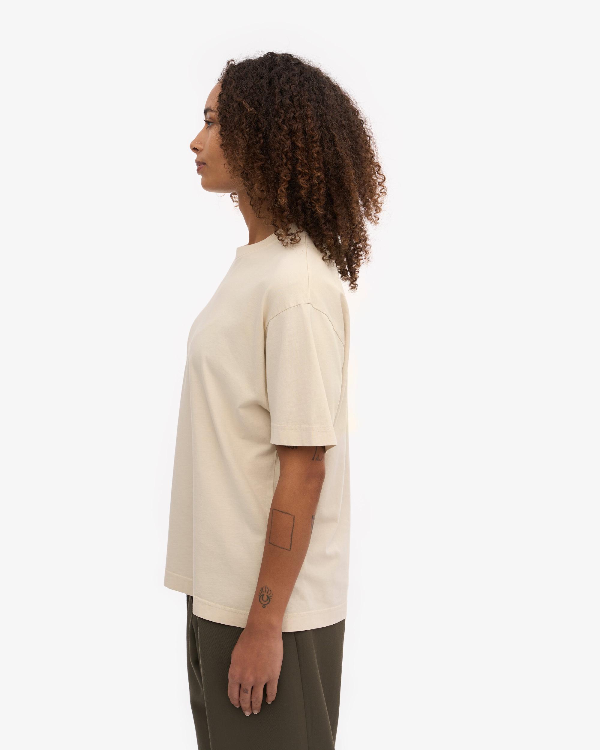 Oversized Organic T-Shirt - Soft Lavender Product Image